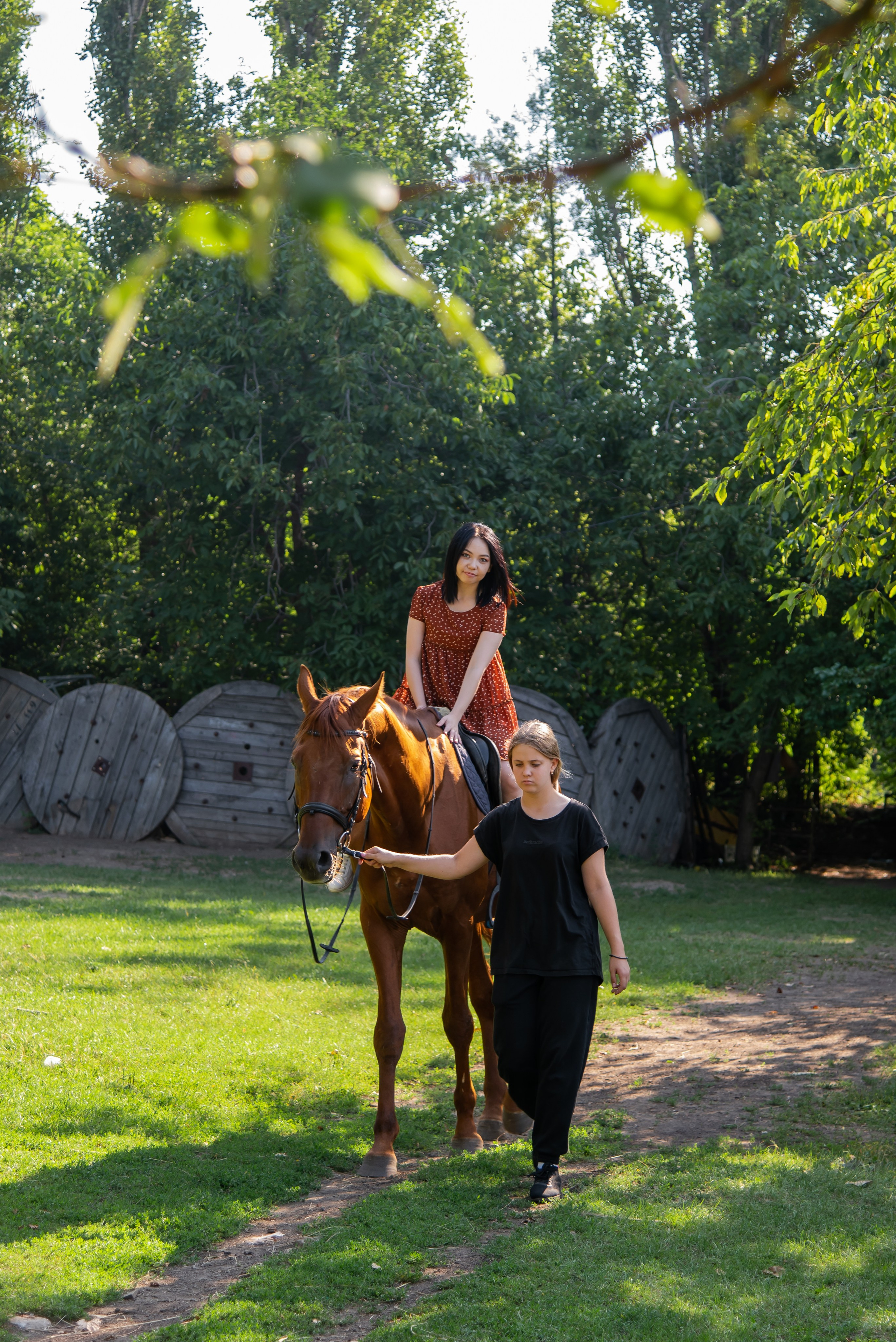 Конная прогулка. Фотограф Галина Нестерова