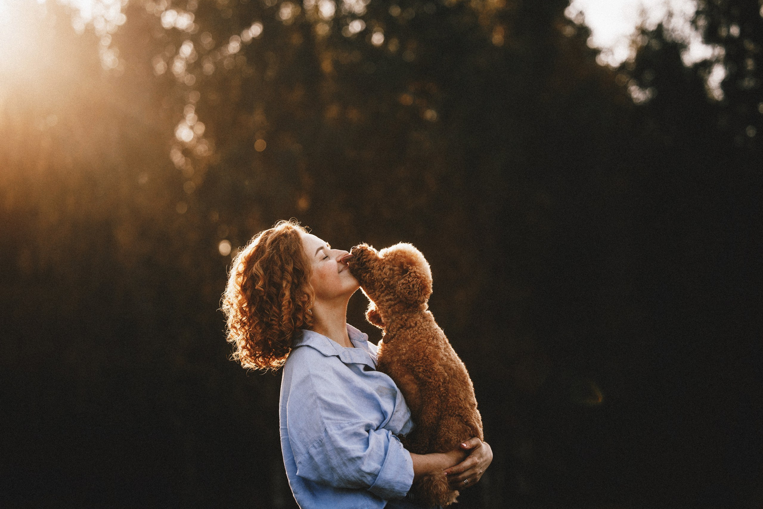 Юля, Кир и Цера. Фотограф анималист Осипчикова Мария