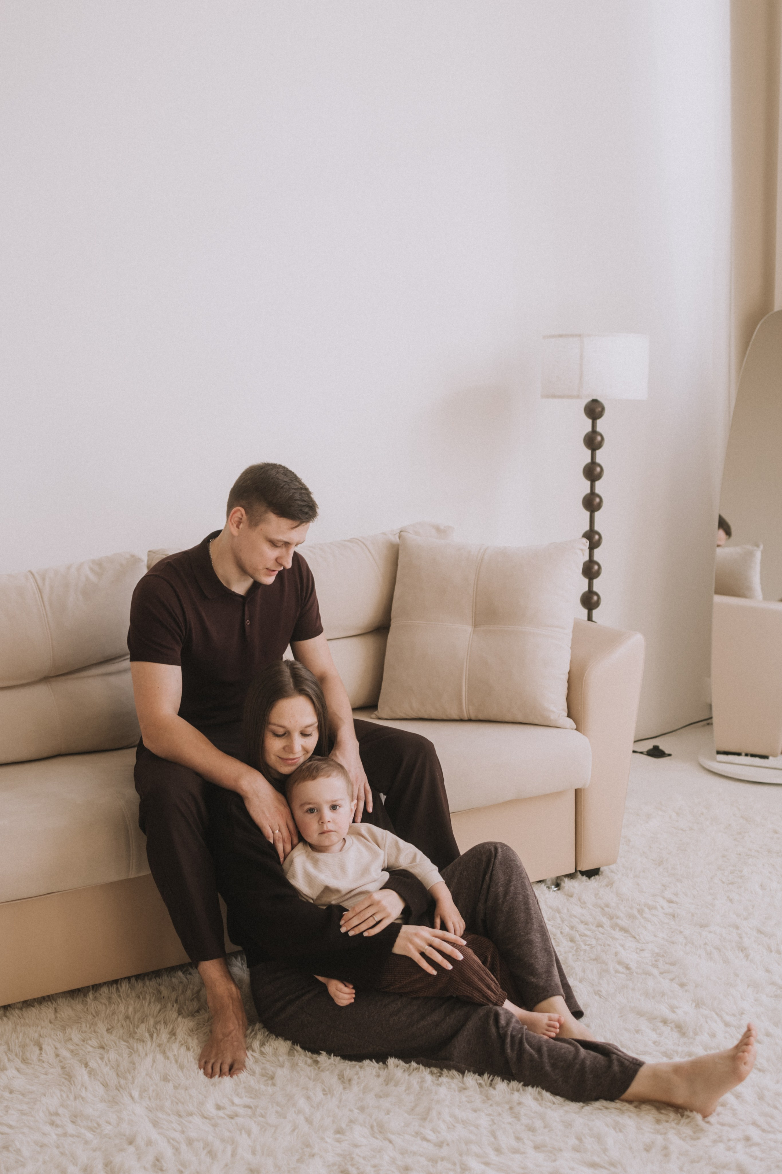 Максим, Алина, Савелий. Фотограф Нижний Новгород