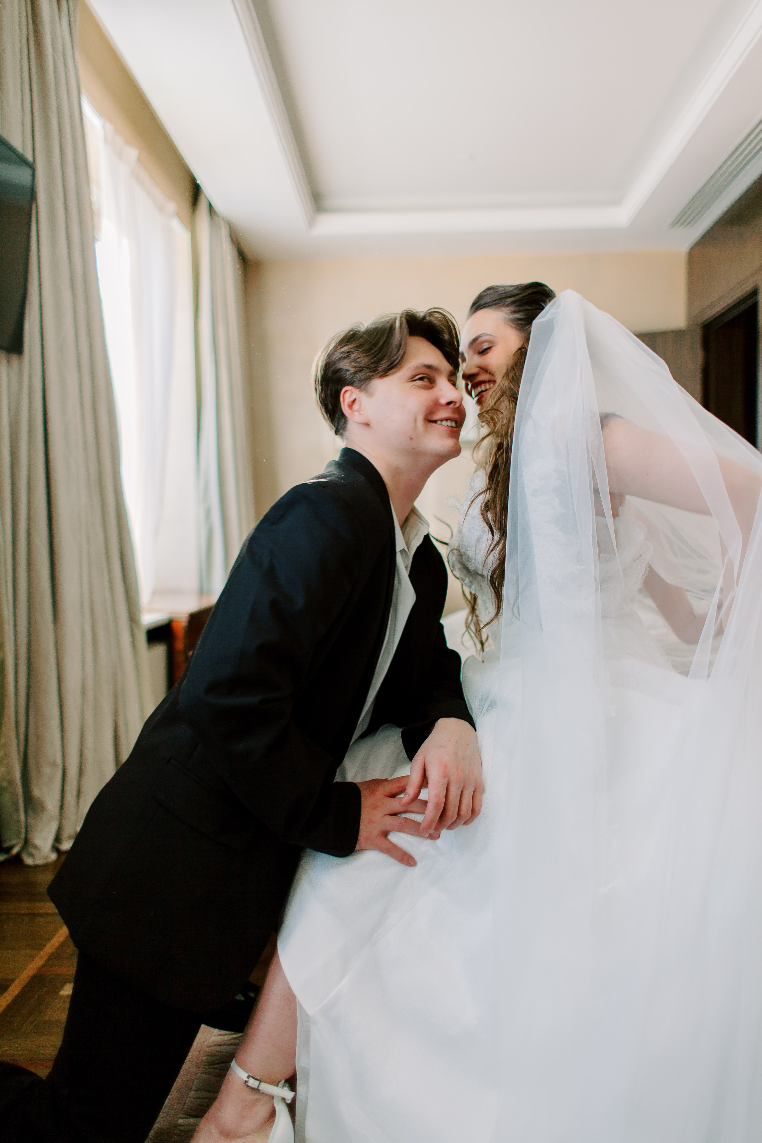 Свадебная фотосессия в Hotel Continental Москва