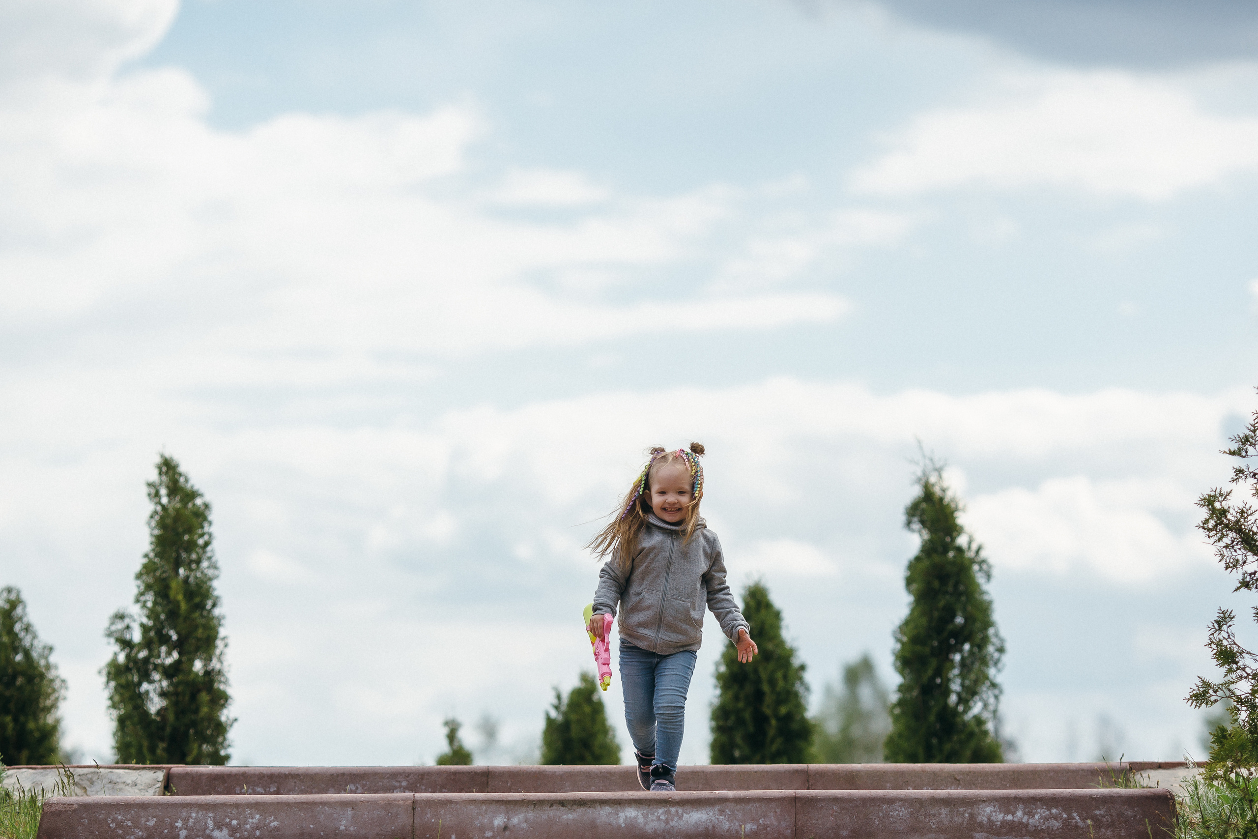 Семейная прогулочная фотосессия. Фотограф Петр Капралов