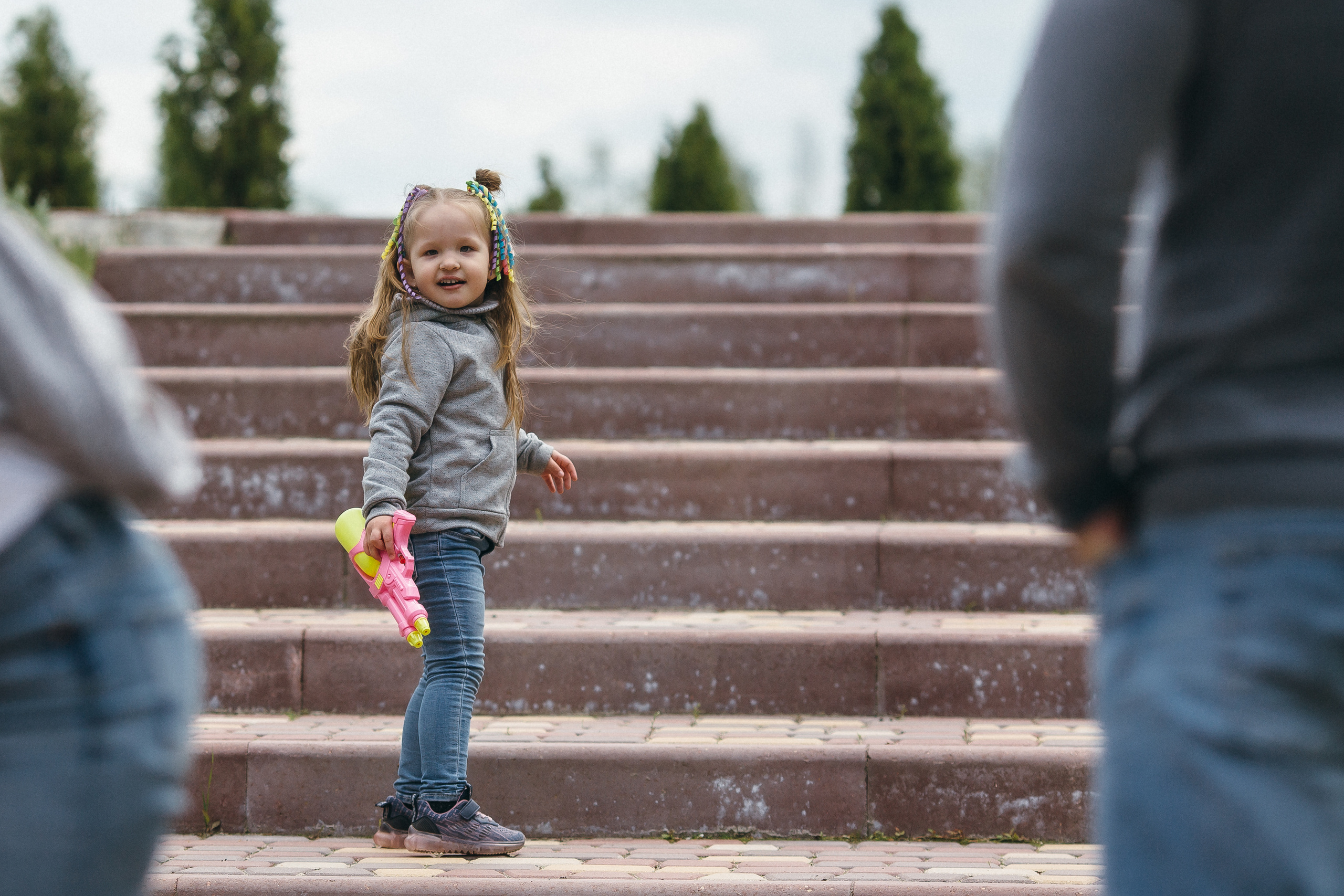 Семейная прогулочная фотосессия. Фотограф Петр Капралов