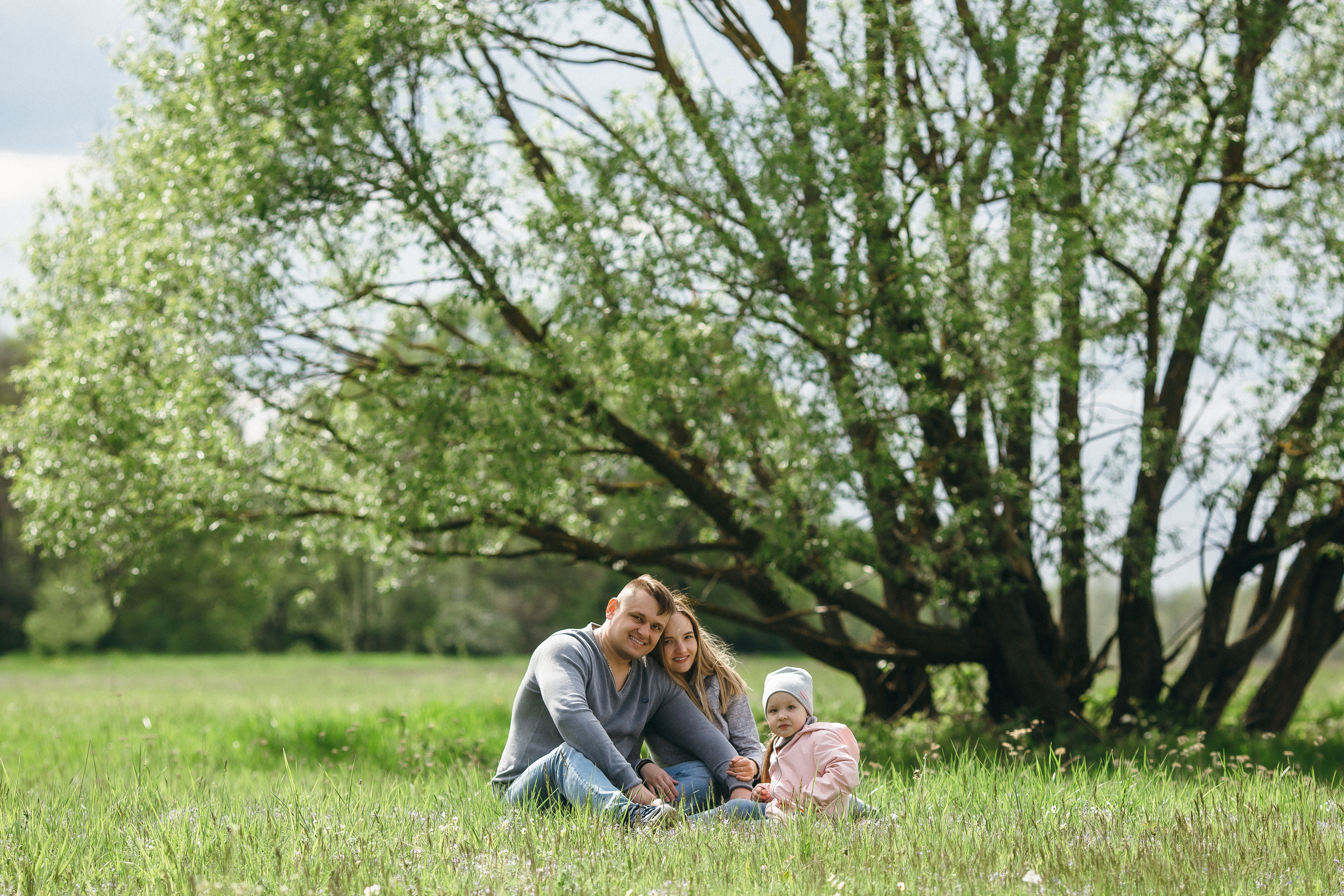 Семейная прогулочная фотосессия. Фотограф Петр Капралов