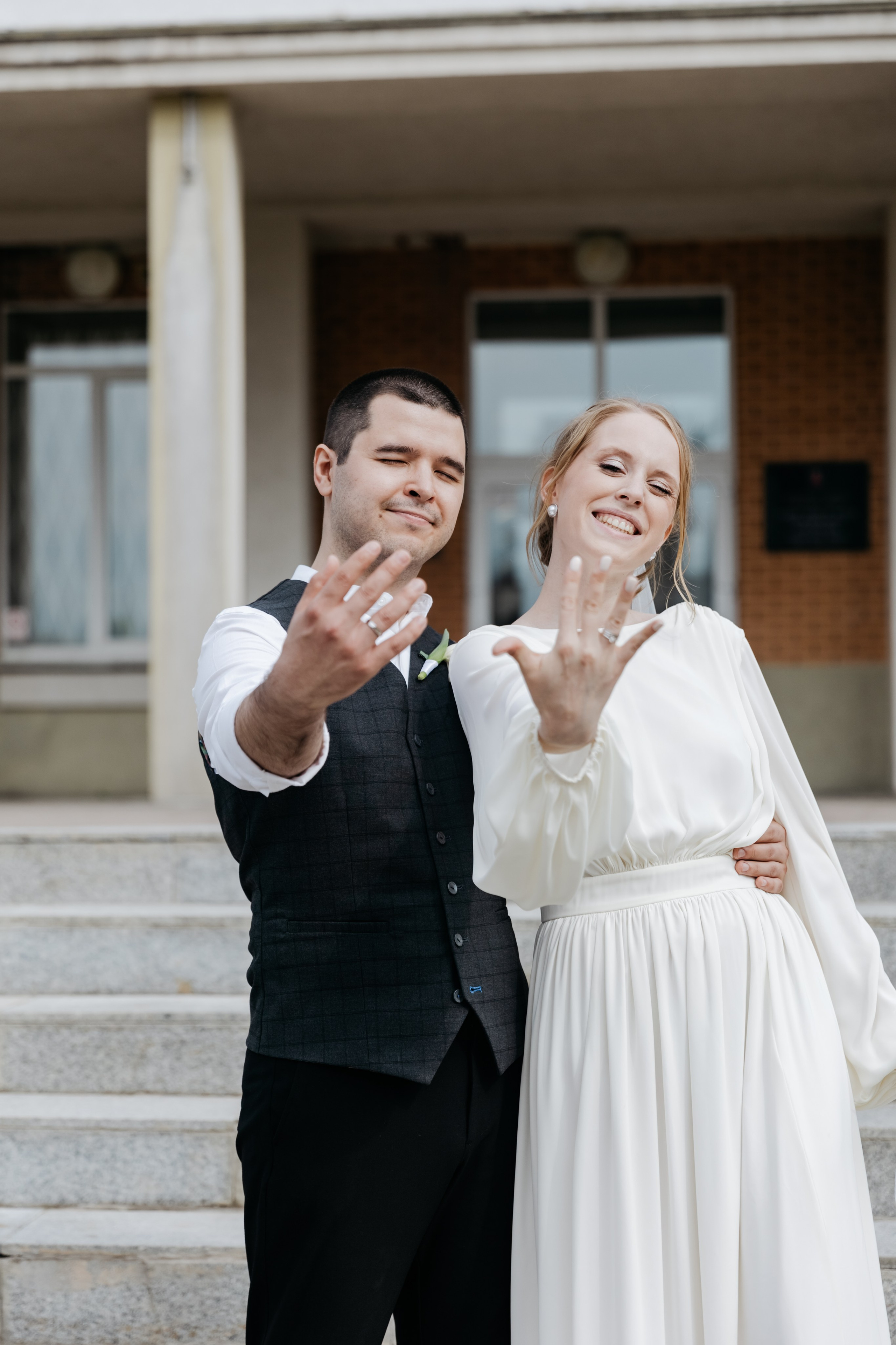 У нас было 2 дня, 2 радуги, 2 времени года и одна любовь. Свадебный фотограф в Санкт-Петербурге