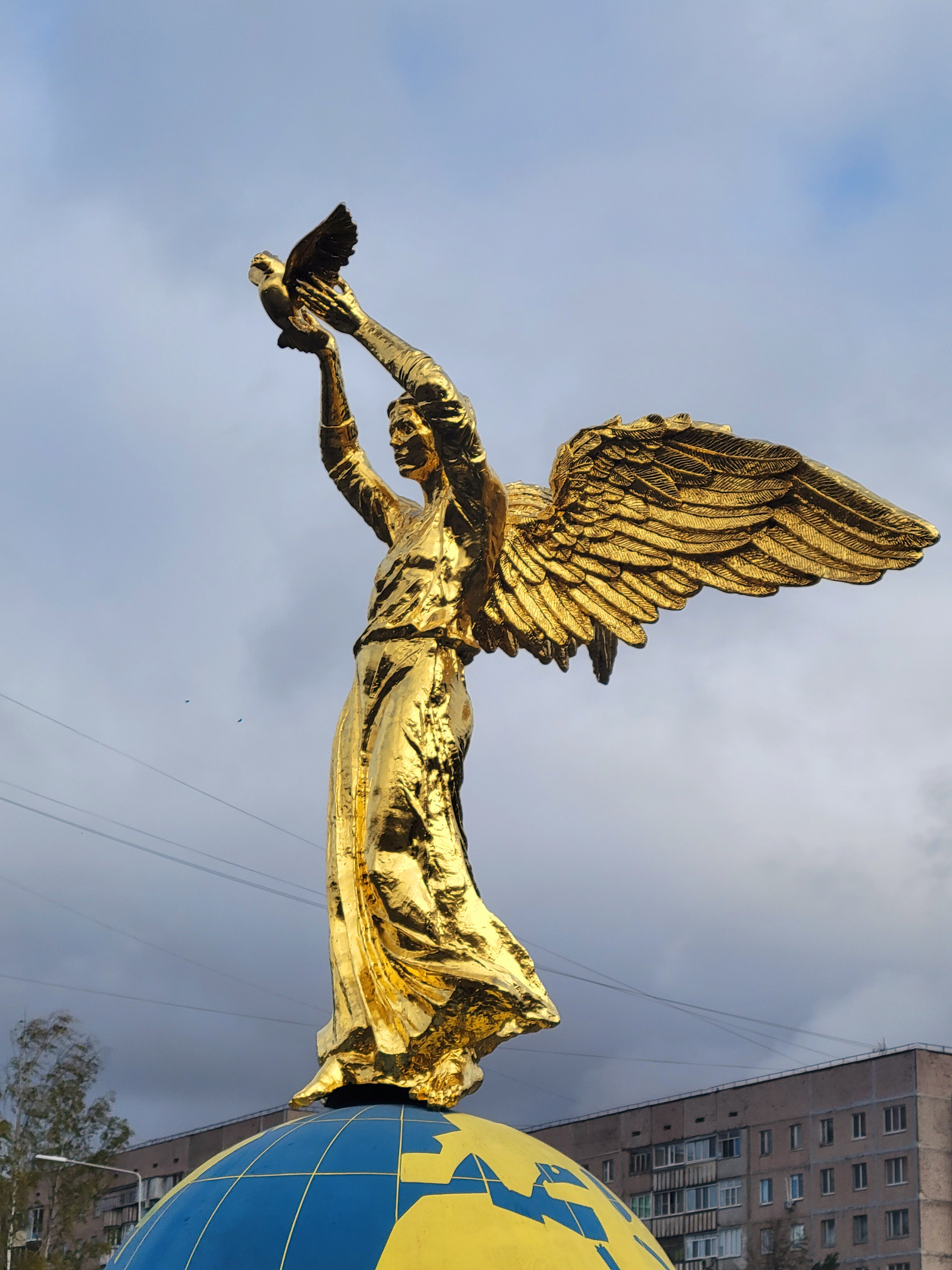 Ангел мира, Десногорск.