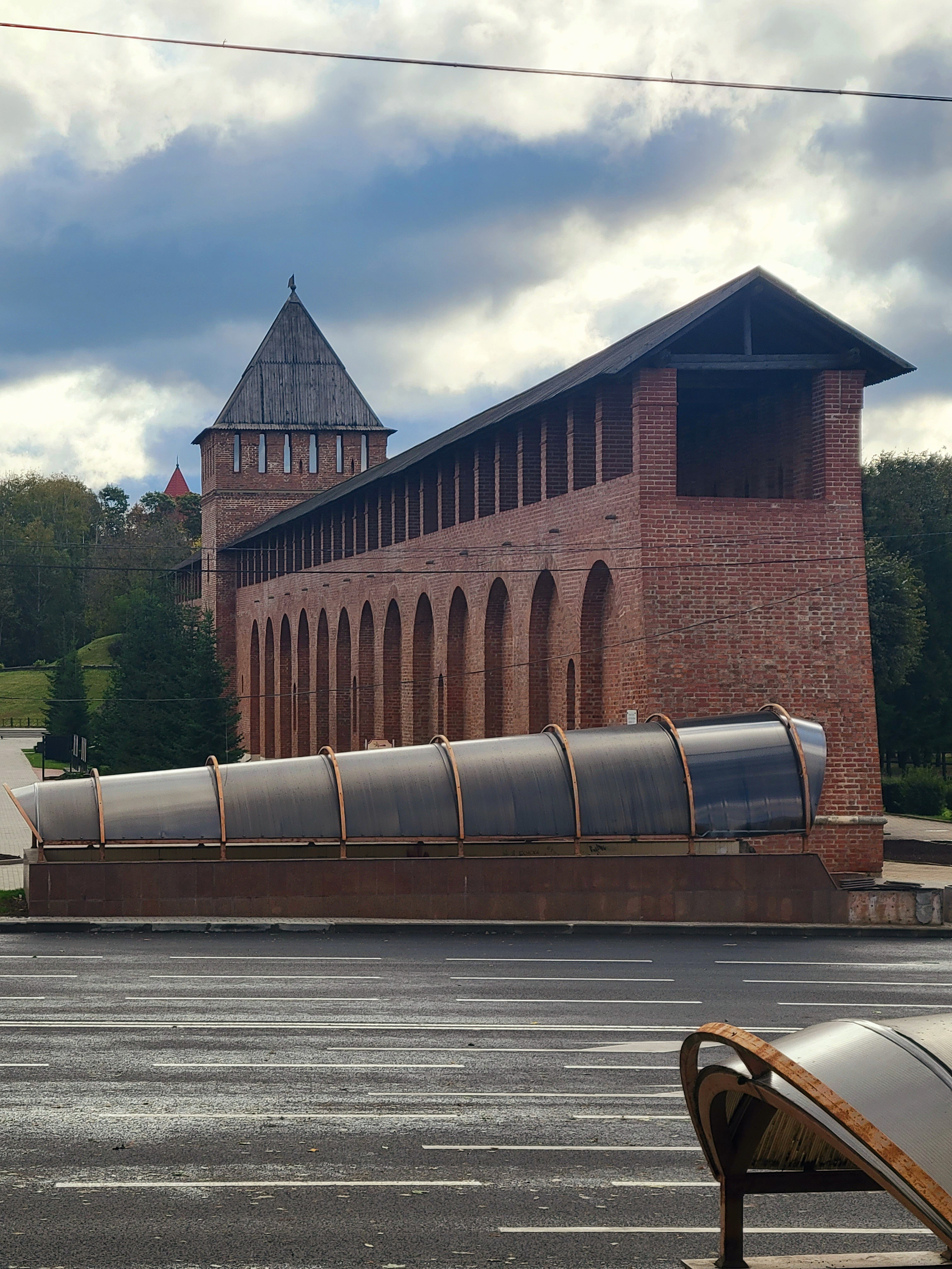 Фрагмент крепостной стены