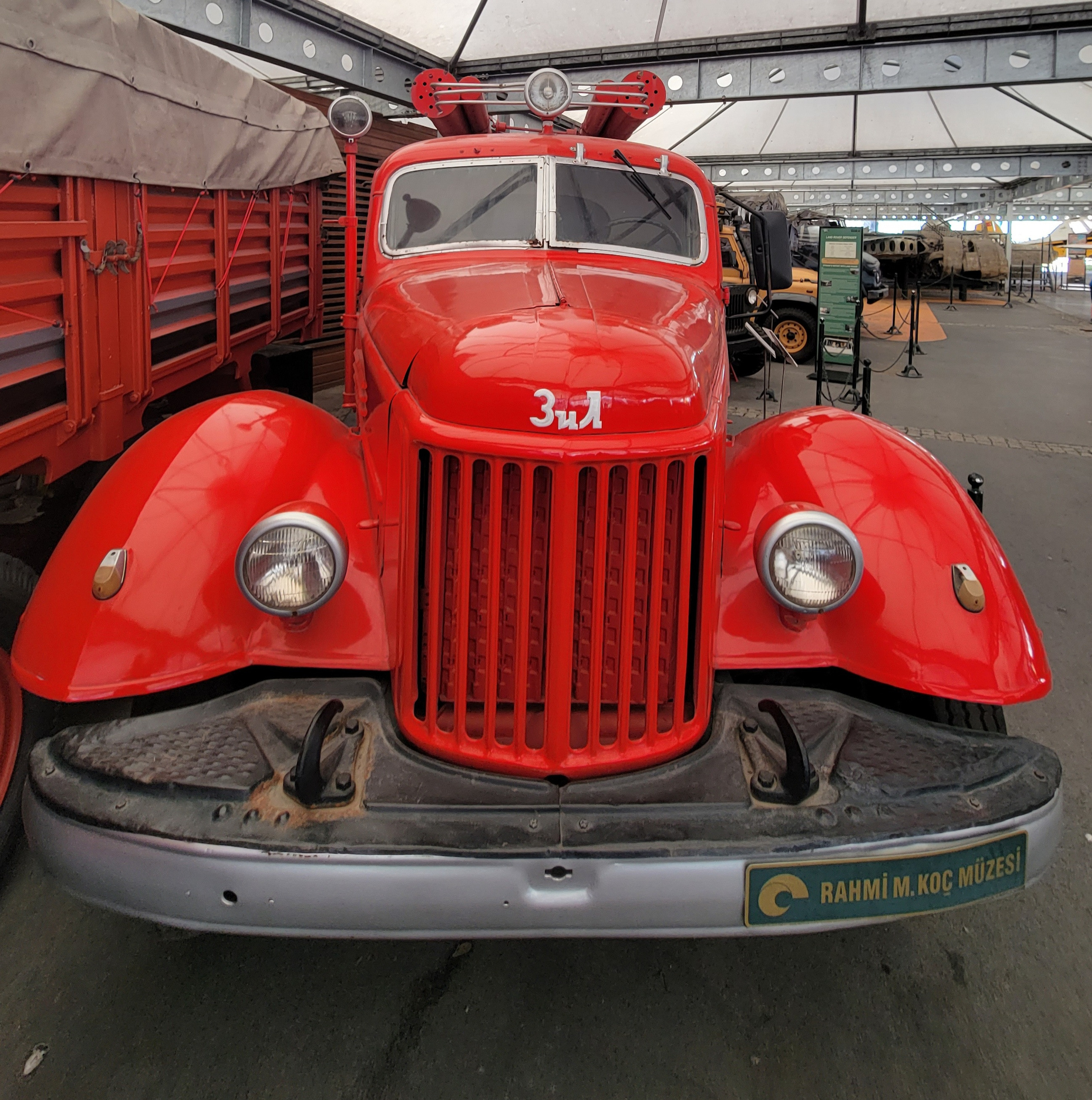 Пожарная ЗИЛ