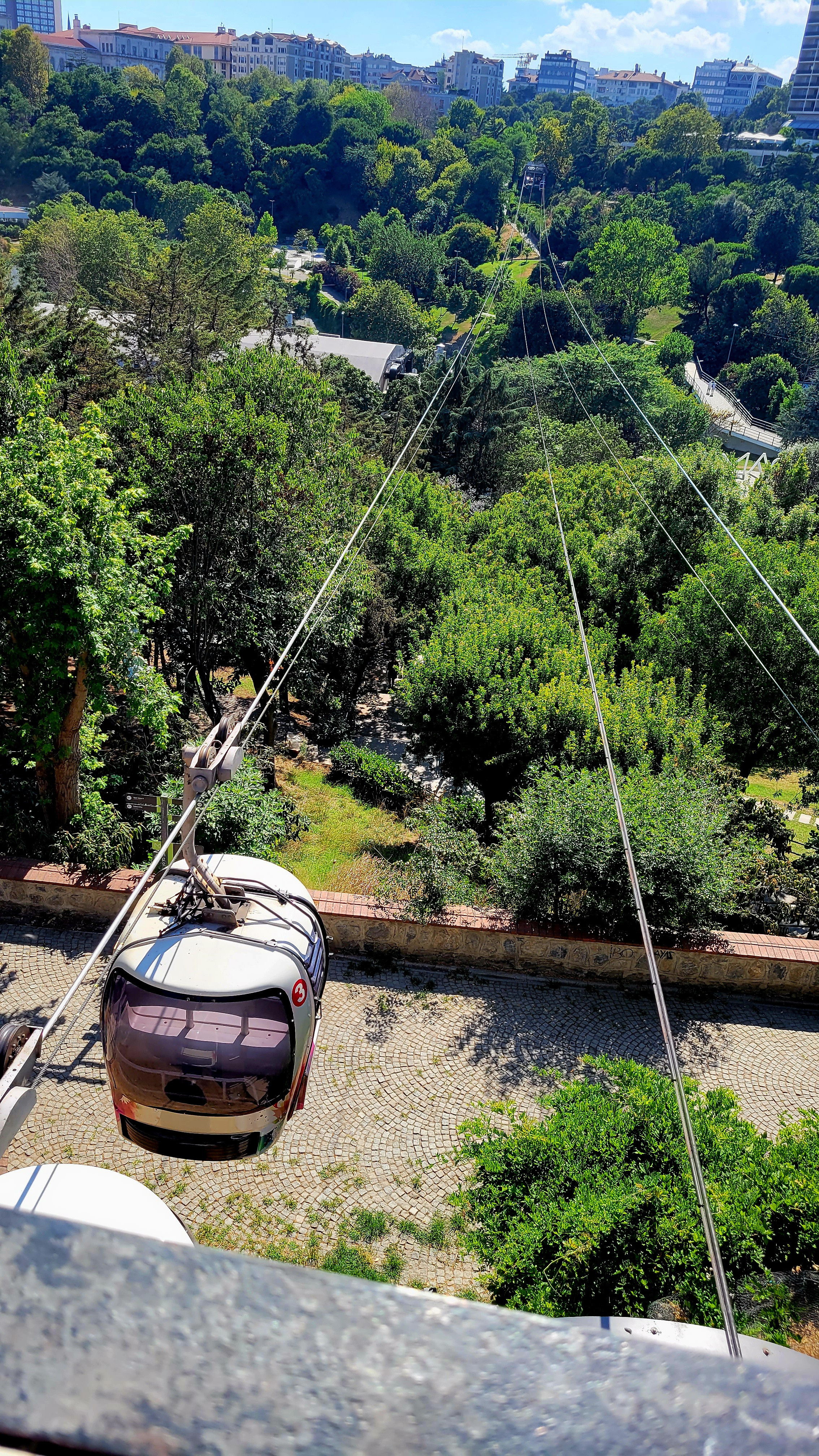 Еще один вид городского транспорта - фуникулер. 2 линии в городе, работают все по той же Стамбул-карт