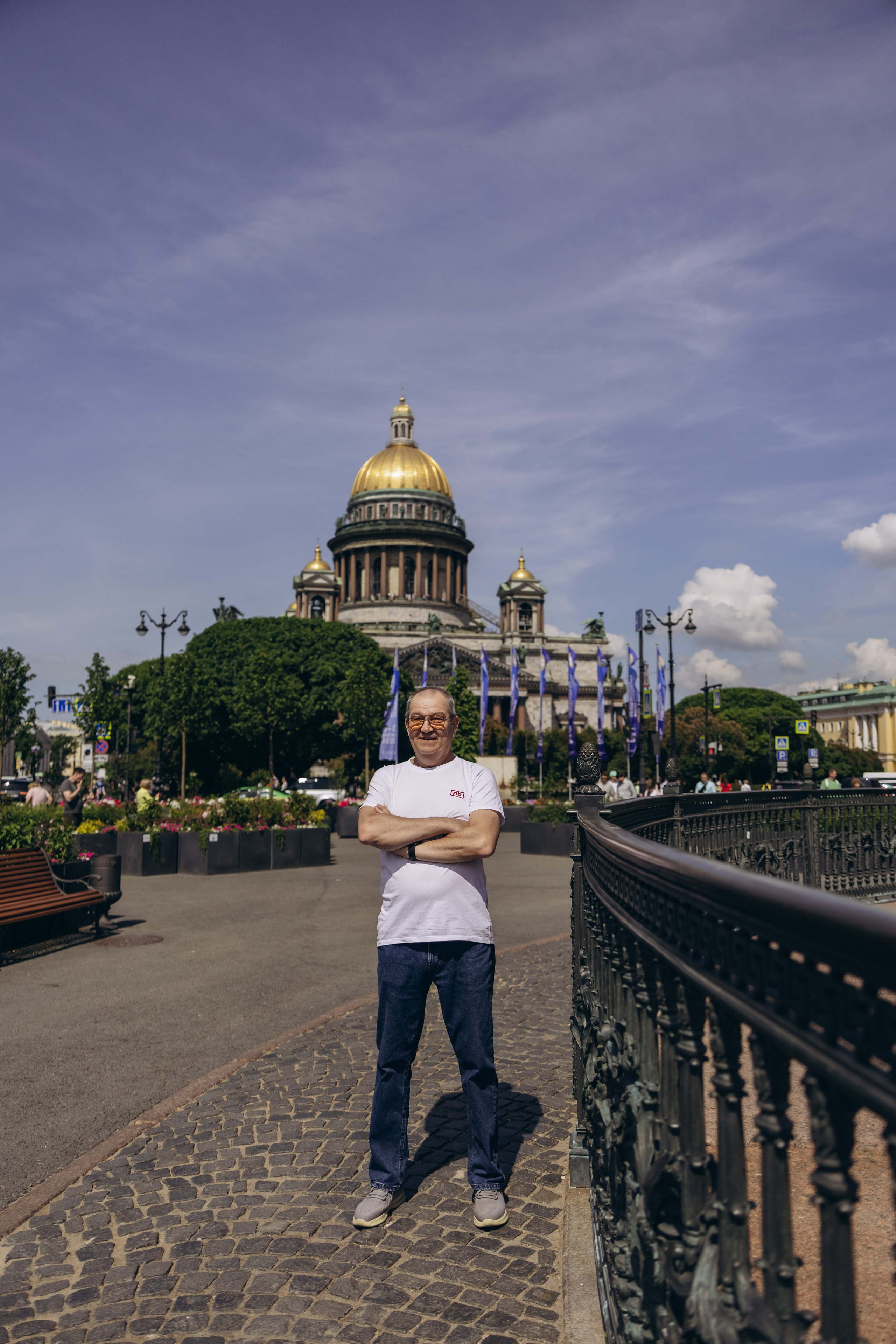 Семейная прогулка на Исаакиевском соборе. Семейный и свадебный фотограф в Санкт-Петербурге Екатерина Васильева