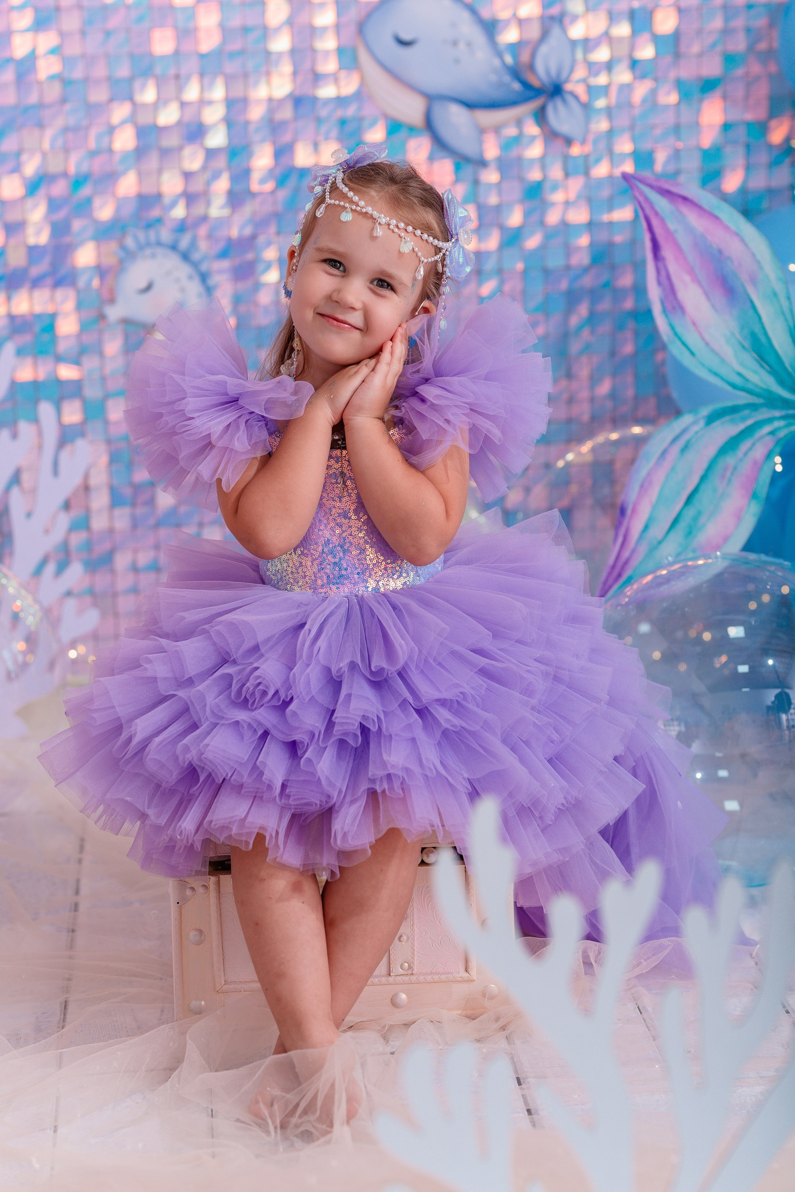 Детский фотопроект «Русалочка» в Сочи. Детский студийный фотограф Сочи