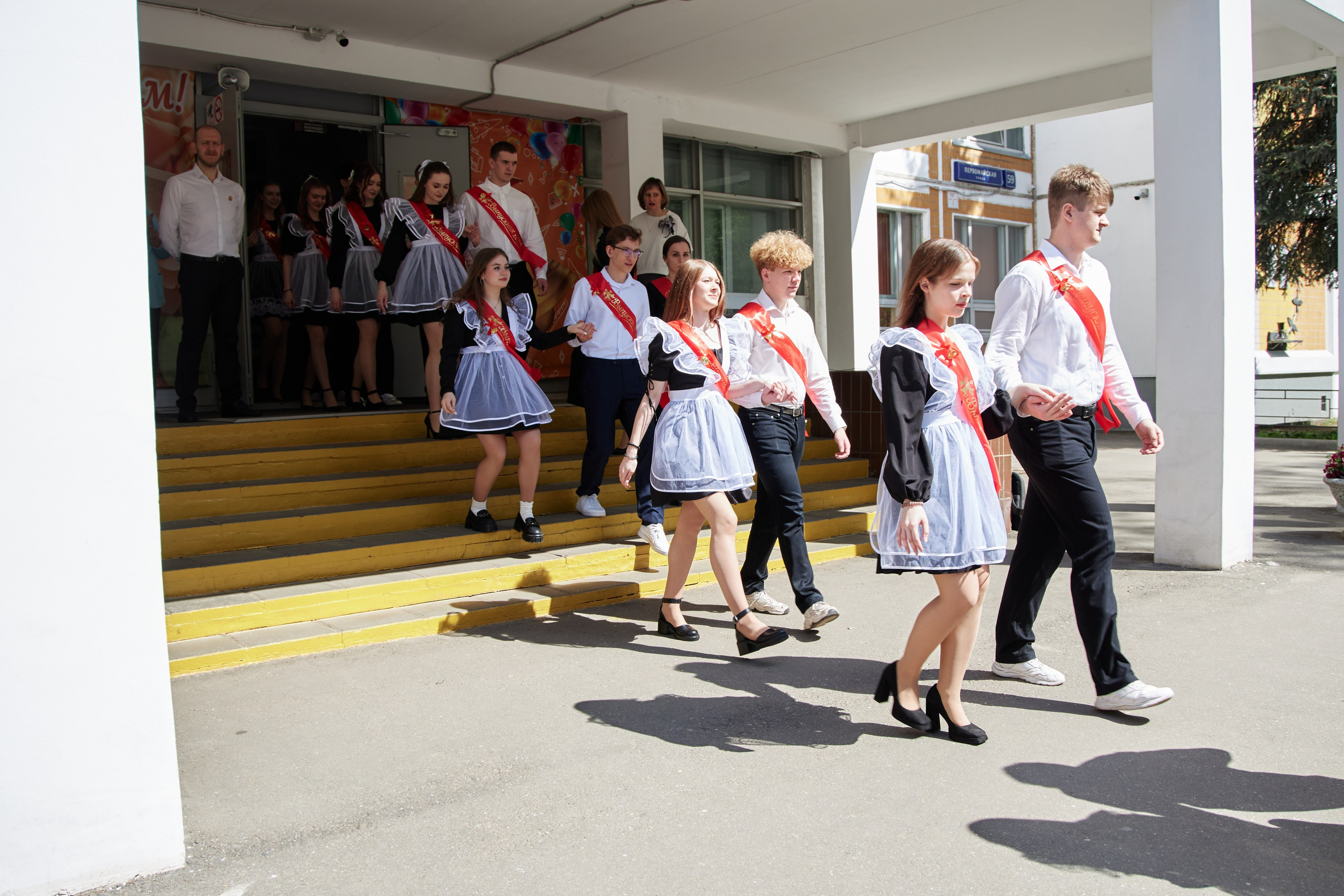Последний звонок. Фотограф Москва, преподаватель ретуши