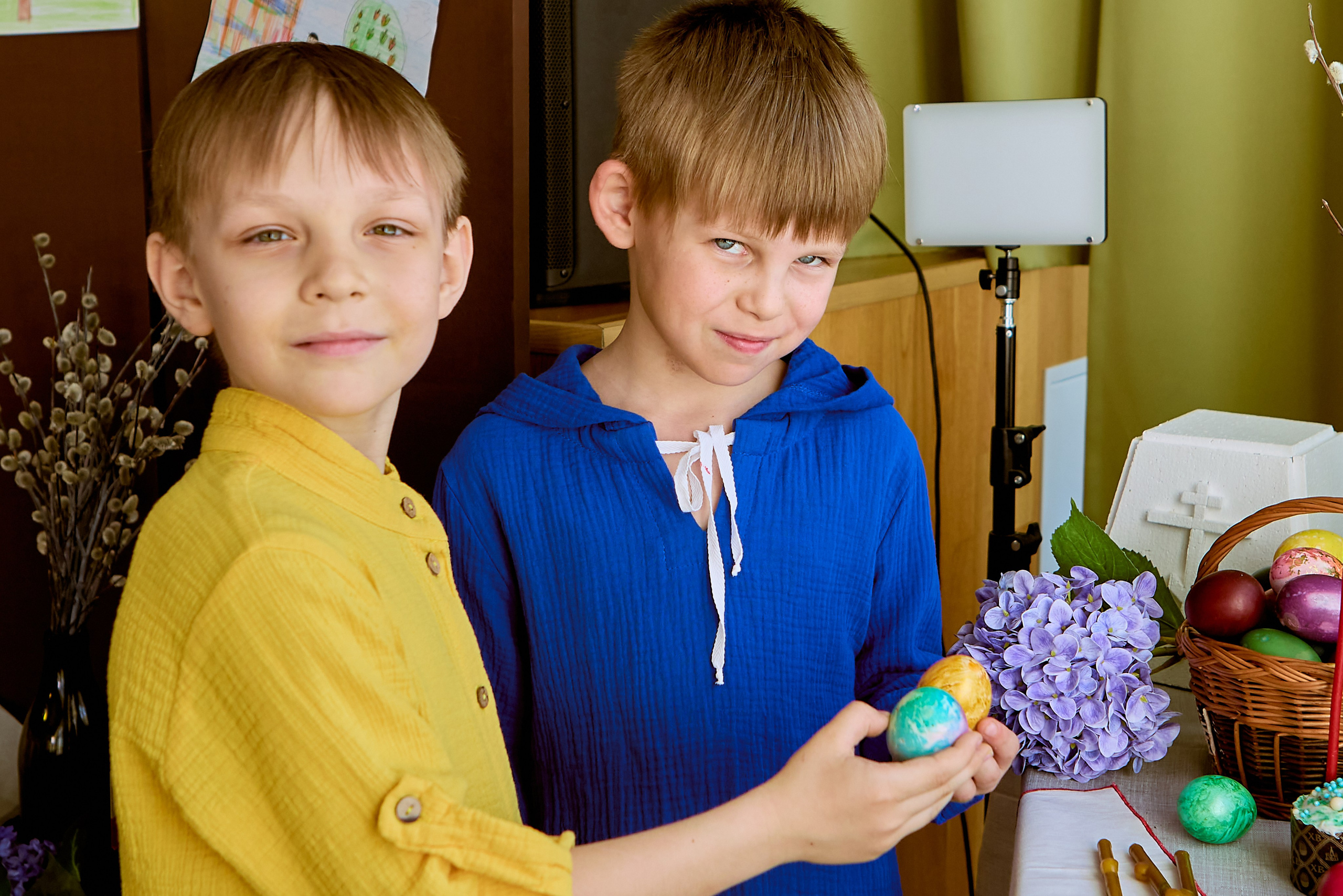 Творческая фотосессия художники