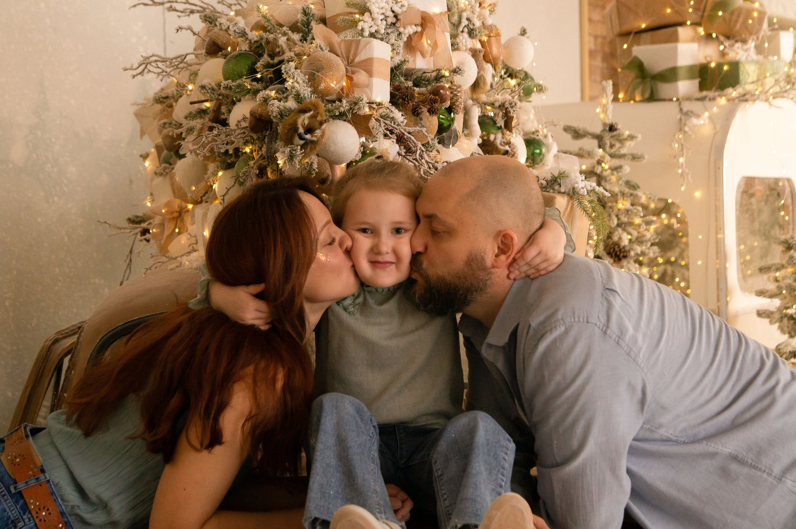 Елена, Александр, Ярослав и Валерия. Фотограф в Новосибирске Катя Крыловская