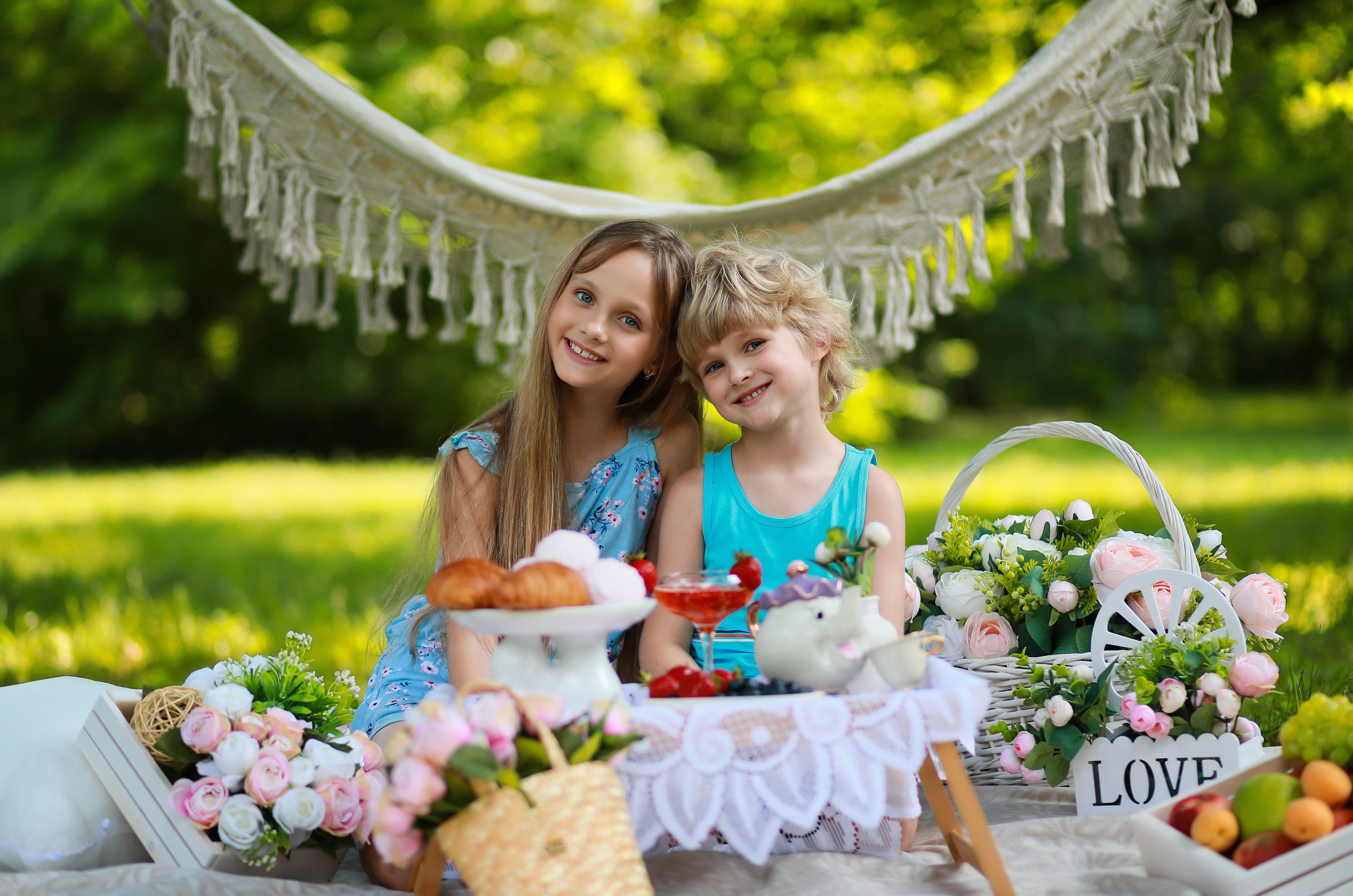 Летний пикник. Детский семейный фотограф Краснодар