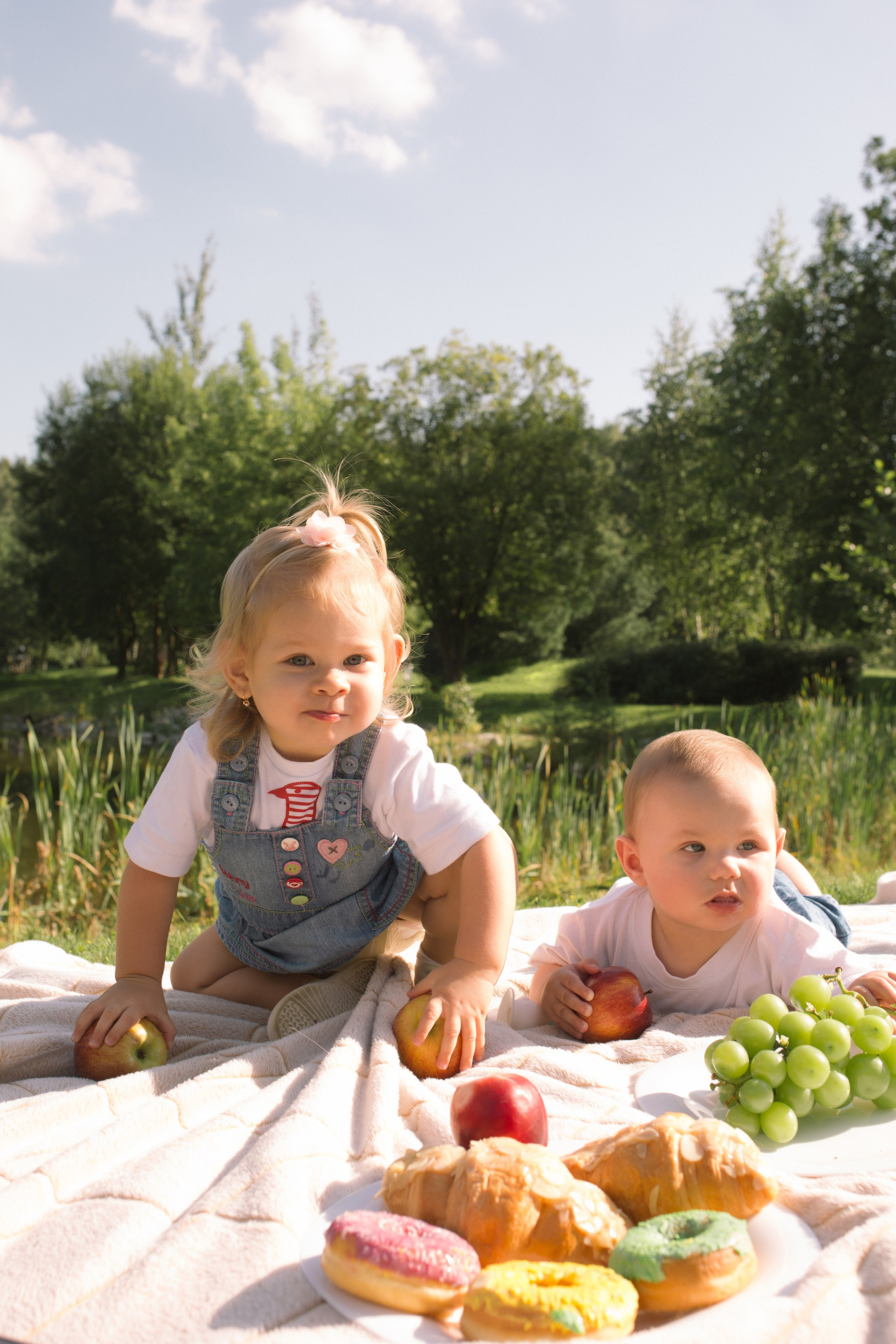 детская фотосессия в парке