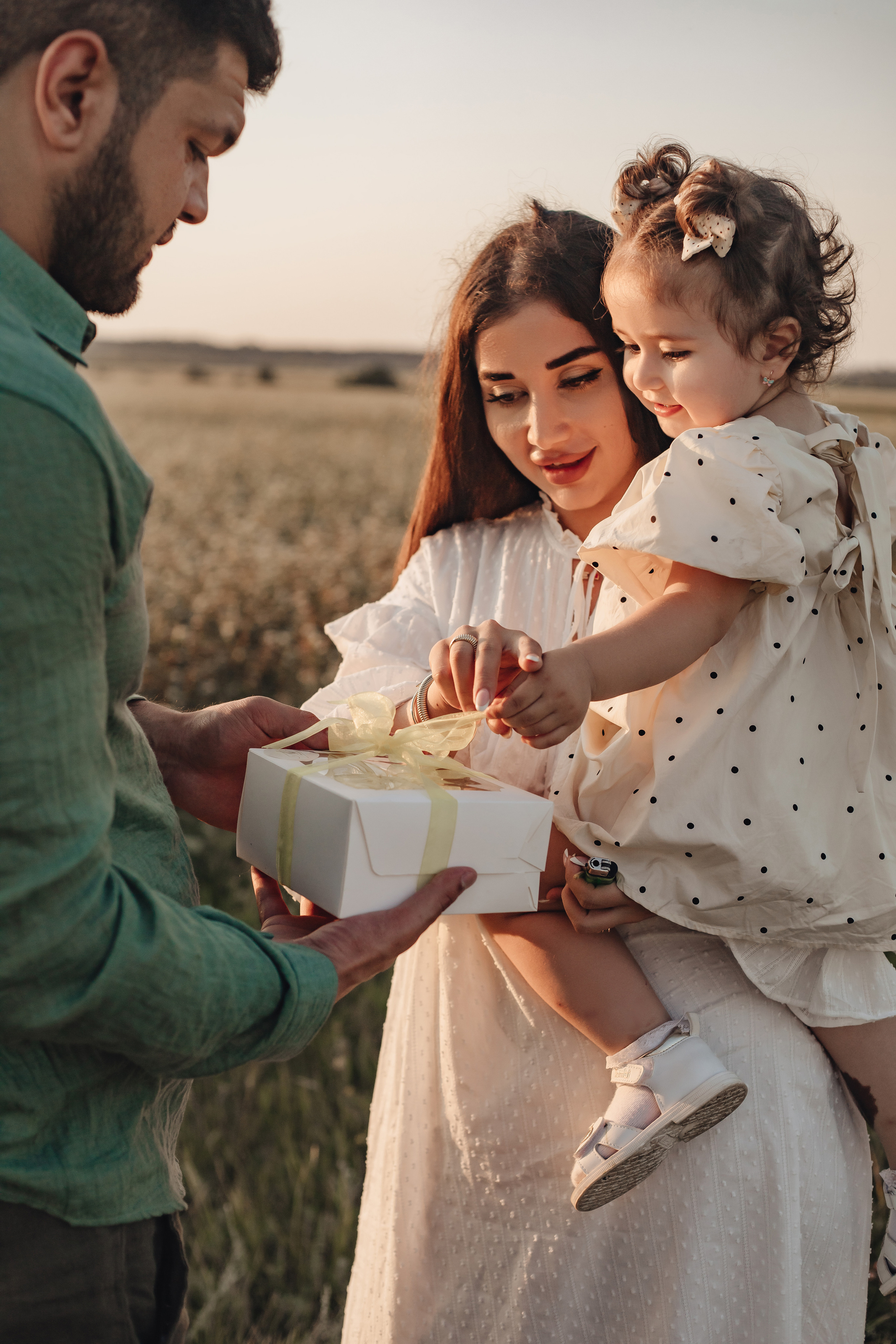 Хабиба, Элина и Миша. Фотограф Малофеева Алина
