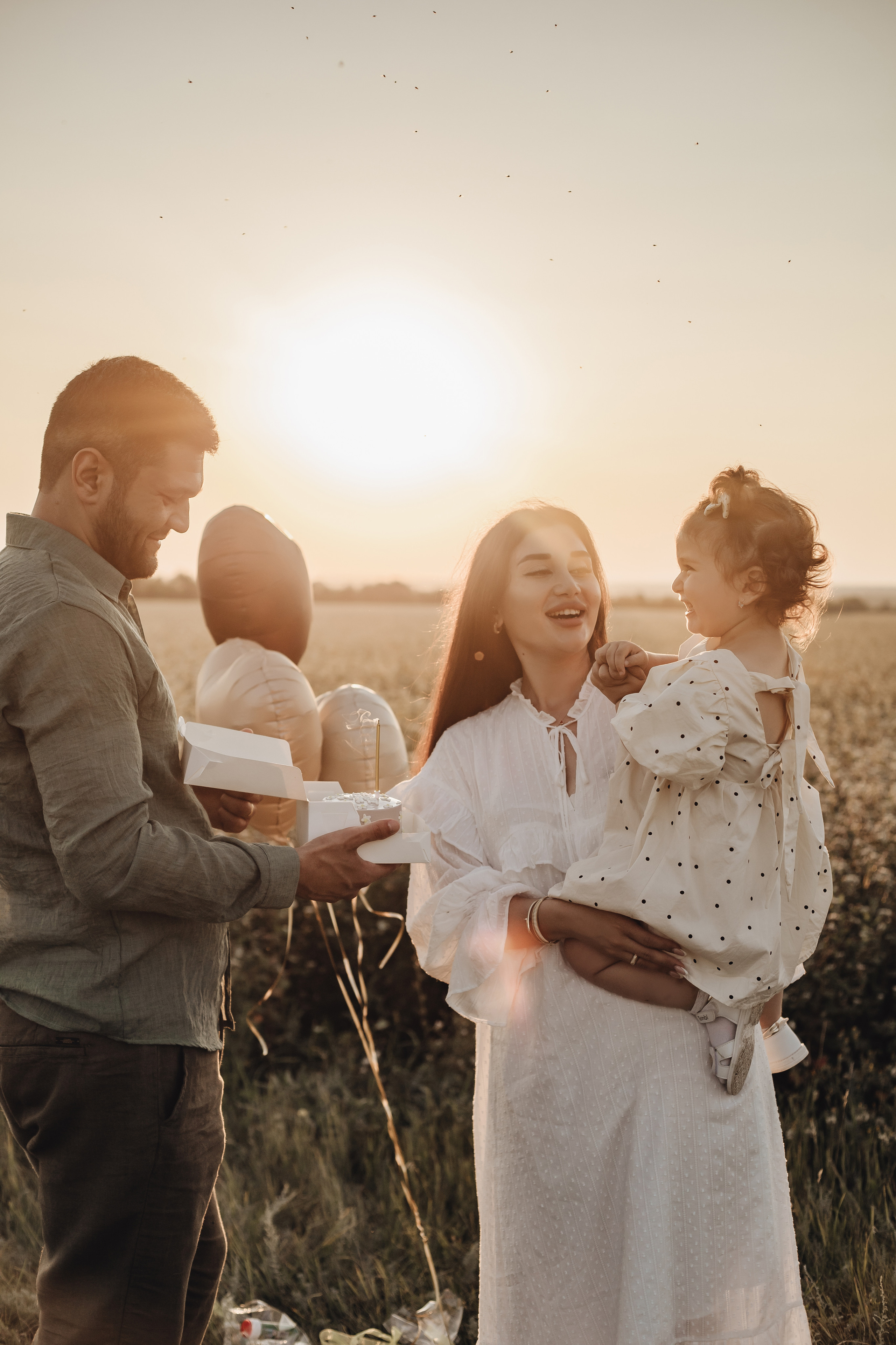Хабиба, Элина и Миша. Фотограф Малофеева Алина