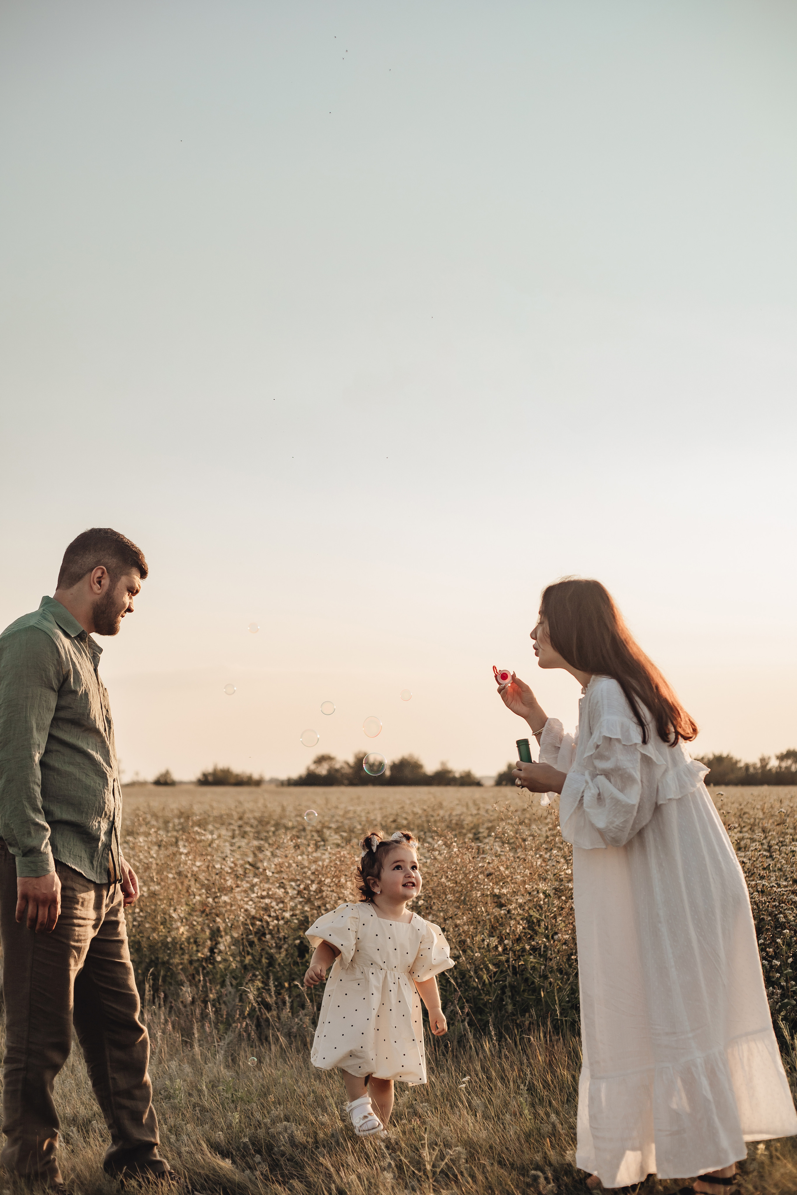 Хабиба, Элина и Миша. Фотограф Малофеева Алина