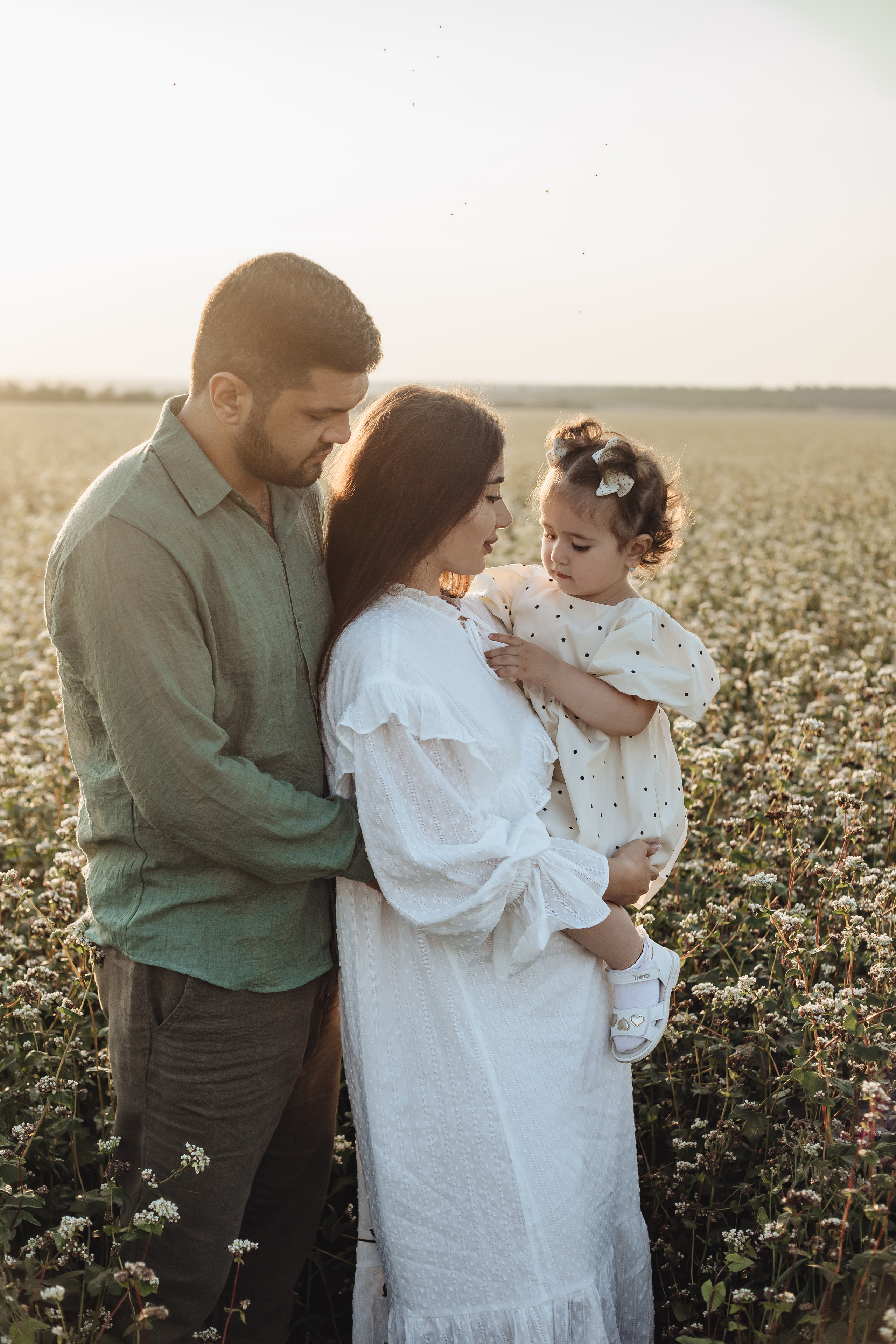 Хабиба, Элина и Миша. Фотограф Малофеева Алина
