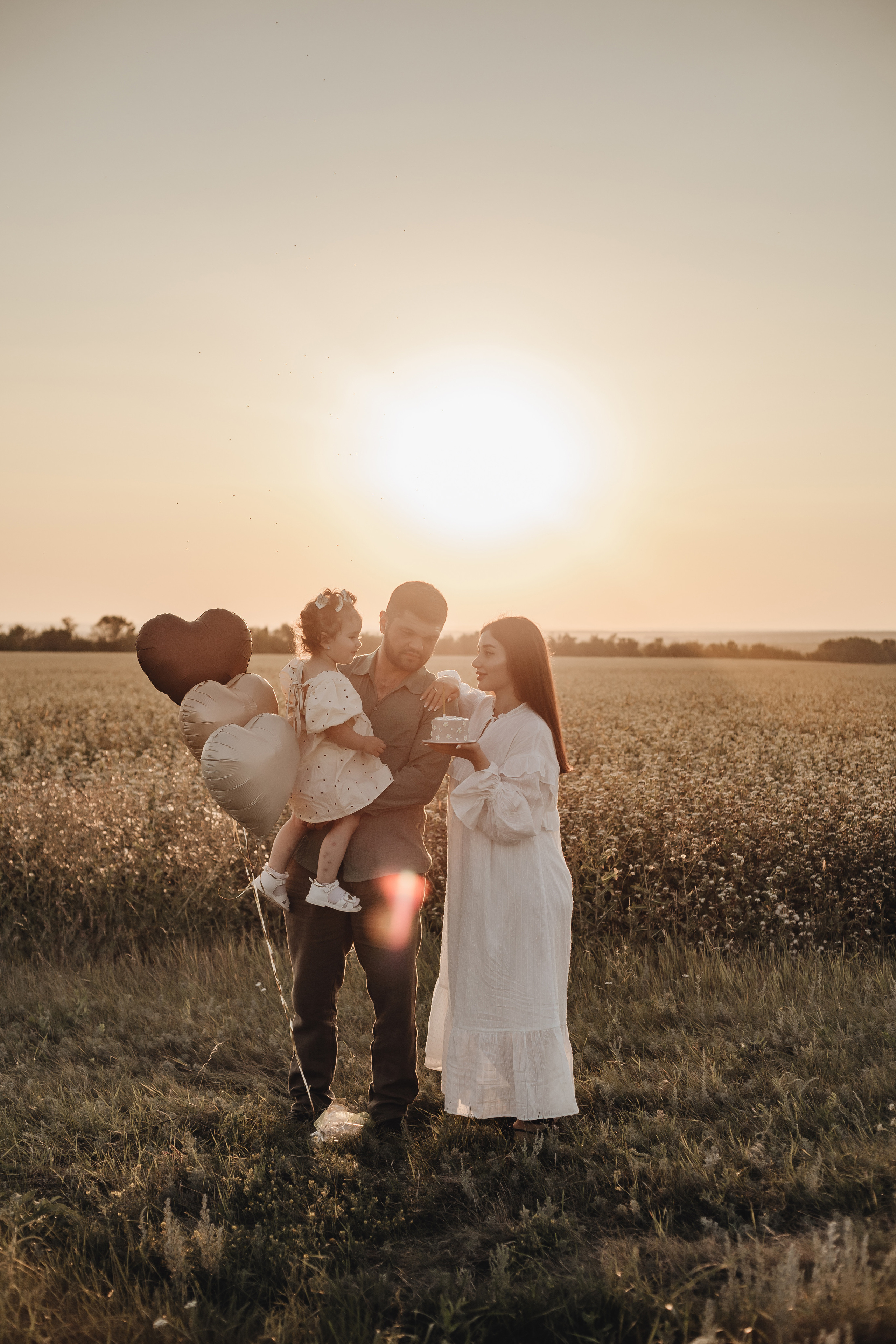 Хабиба, Элина и Миша. Фотограф Малофеева Алина