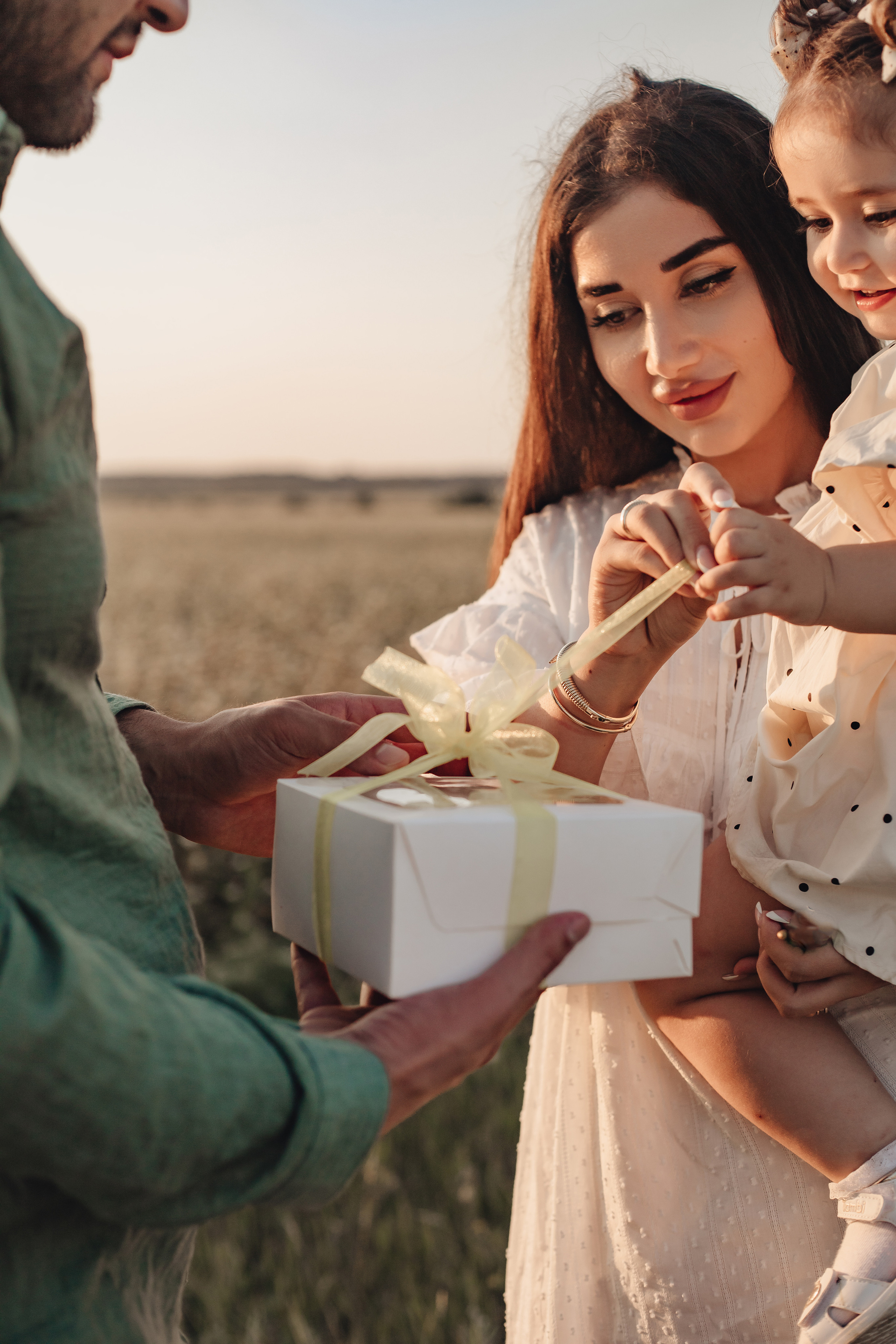 Хабиба, Элина и Миша. Фотограф Малофеева Алина