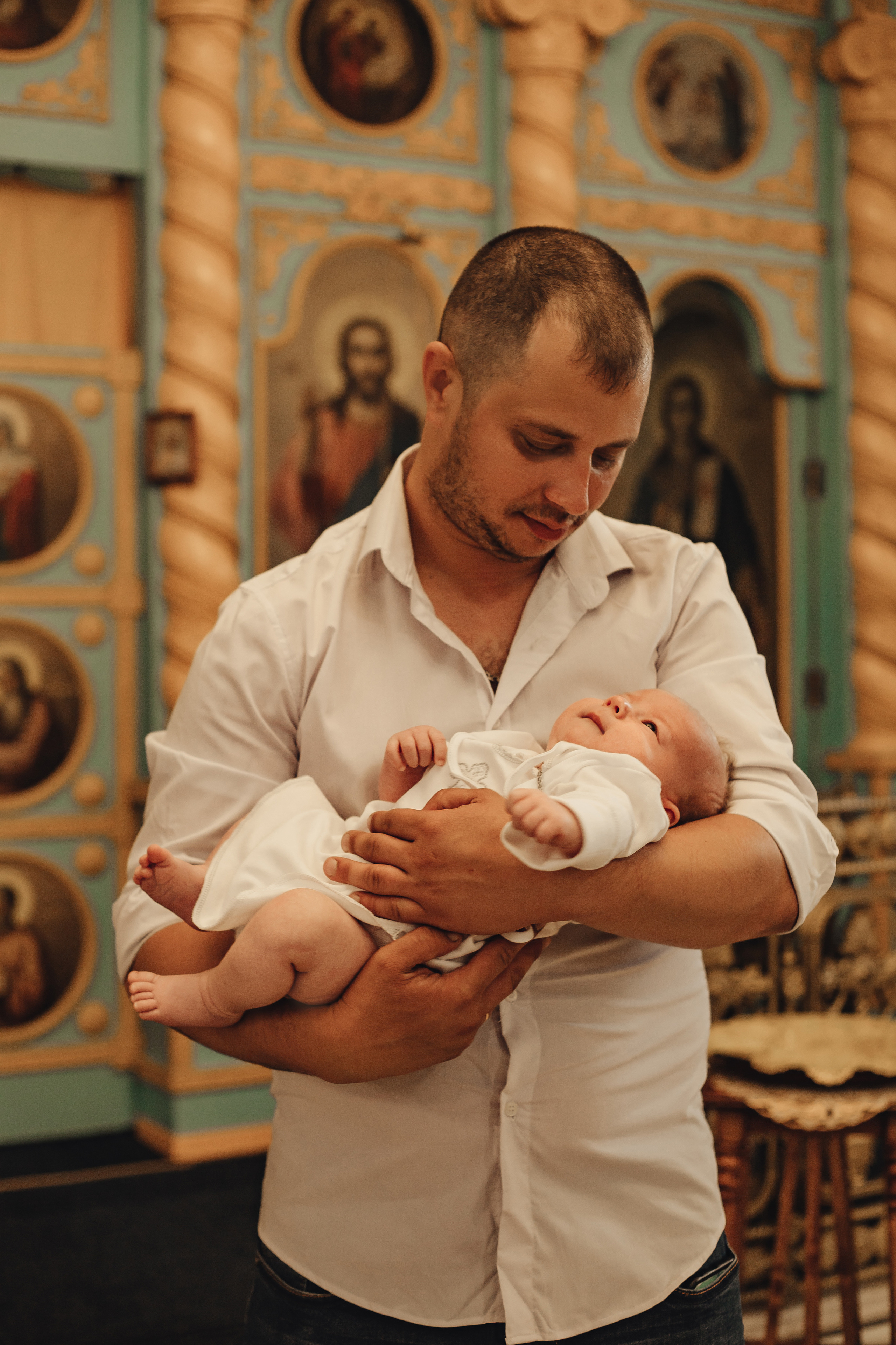 Крещение Богдана. Фотограф Малофеева Алина