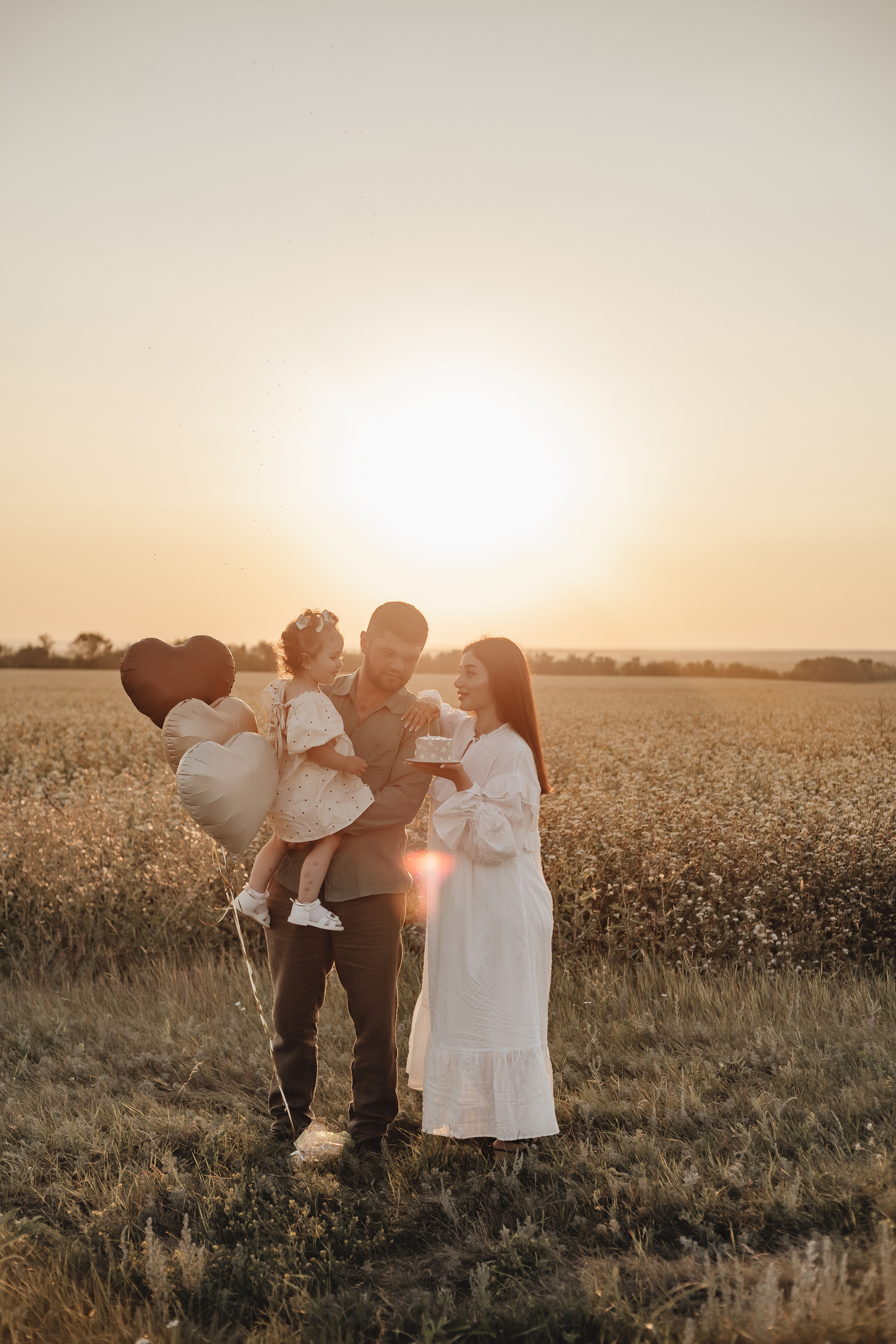 Хабиба, Элина и Миша. Фотограф Малофеева Алина