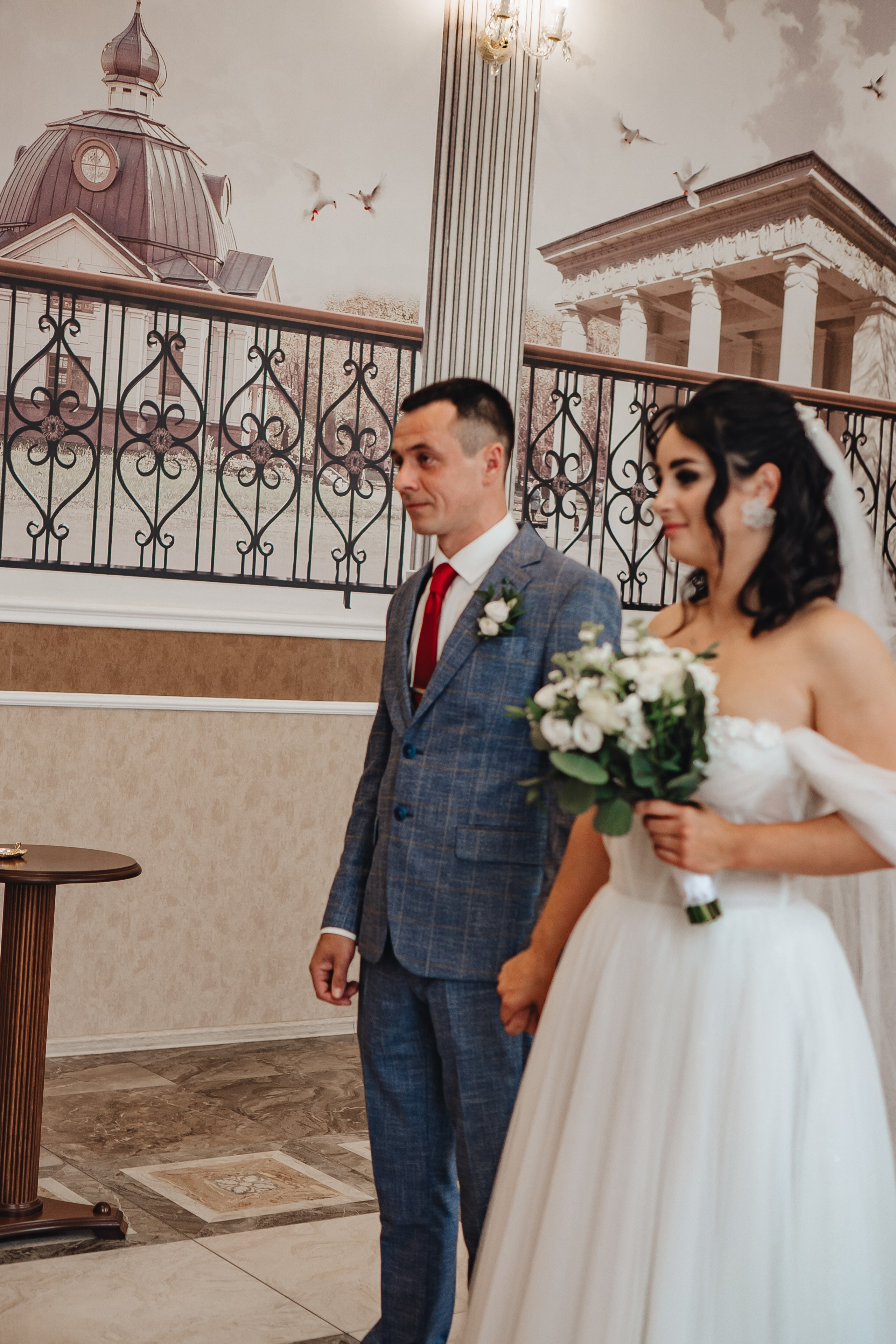 СВАДЕБНАЯ СЬЕМКА В ЗАГСЕ НА МОСКОВСКОМ ПРОСПЕКТЕ. Профессиональный фотограф, Санкт-Петербург — Виктория Богомолова