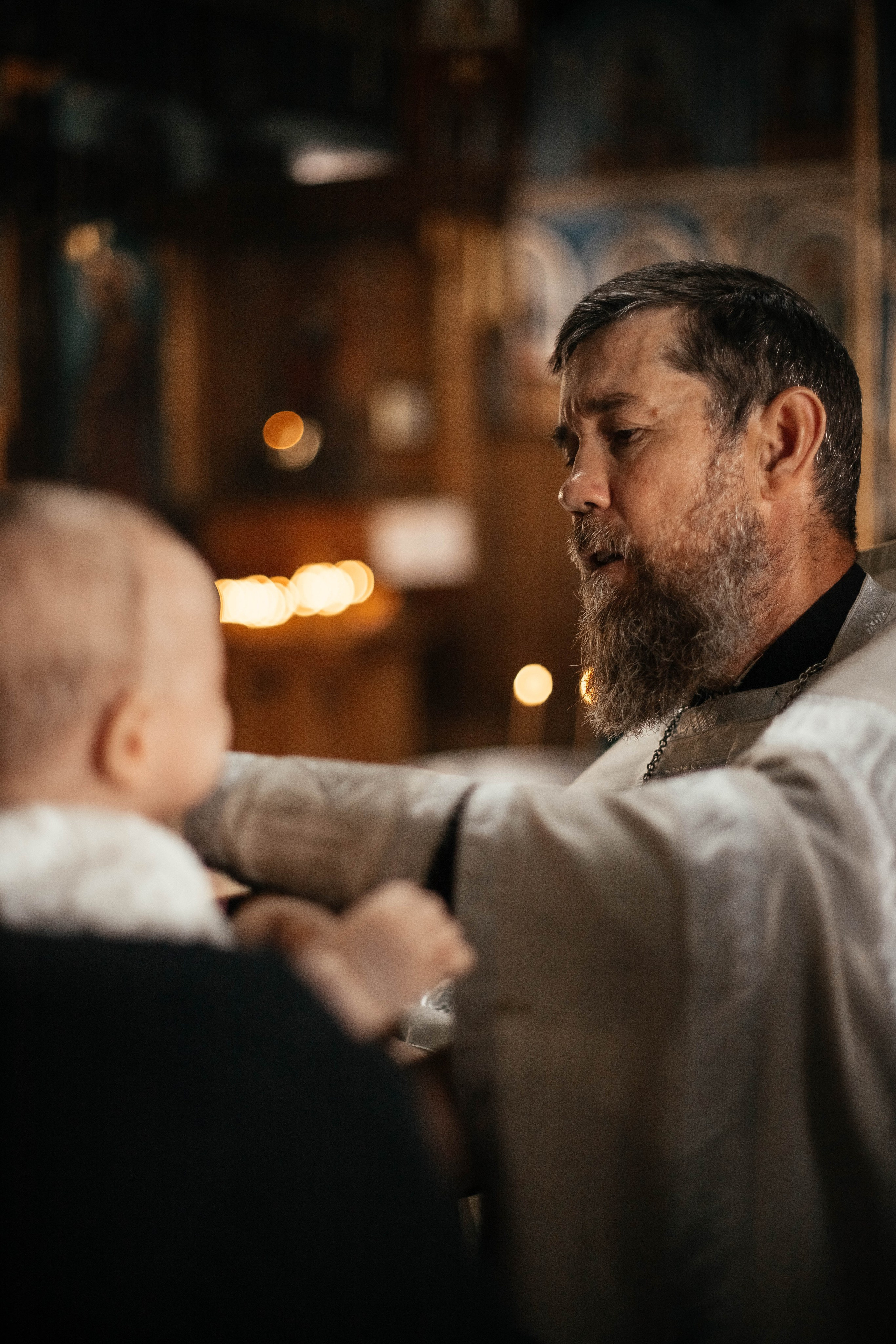 Таинство Крещения Мирославы. Фотограф Сальск Катерина