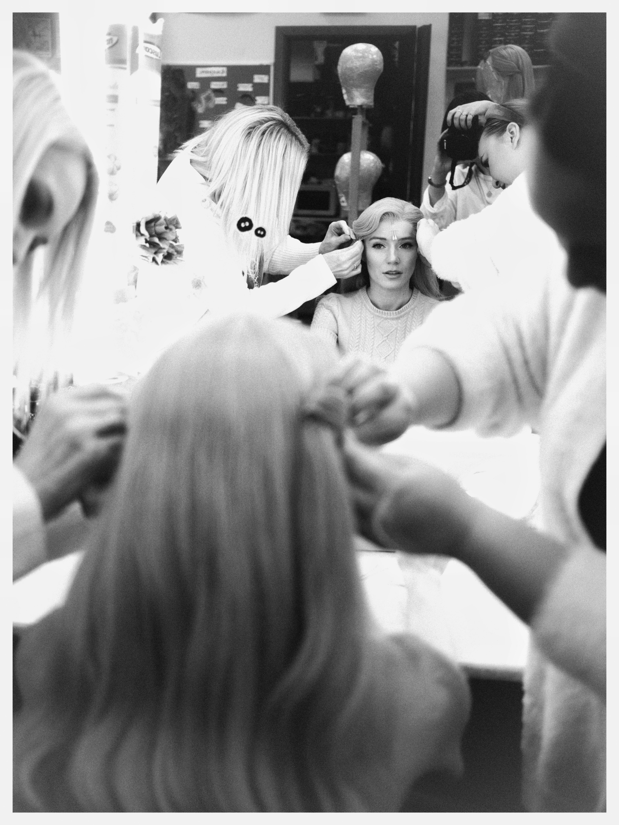 Theatre backstages. Portrait and backstage photographer Nina Crane