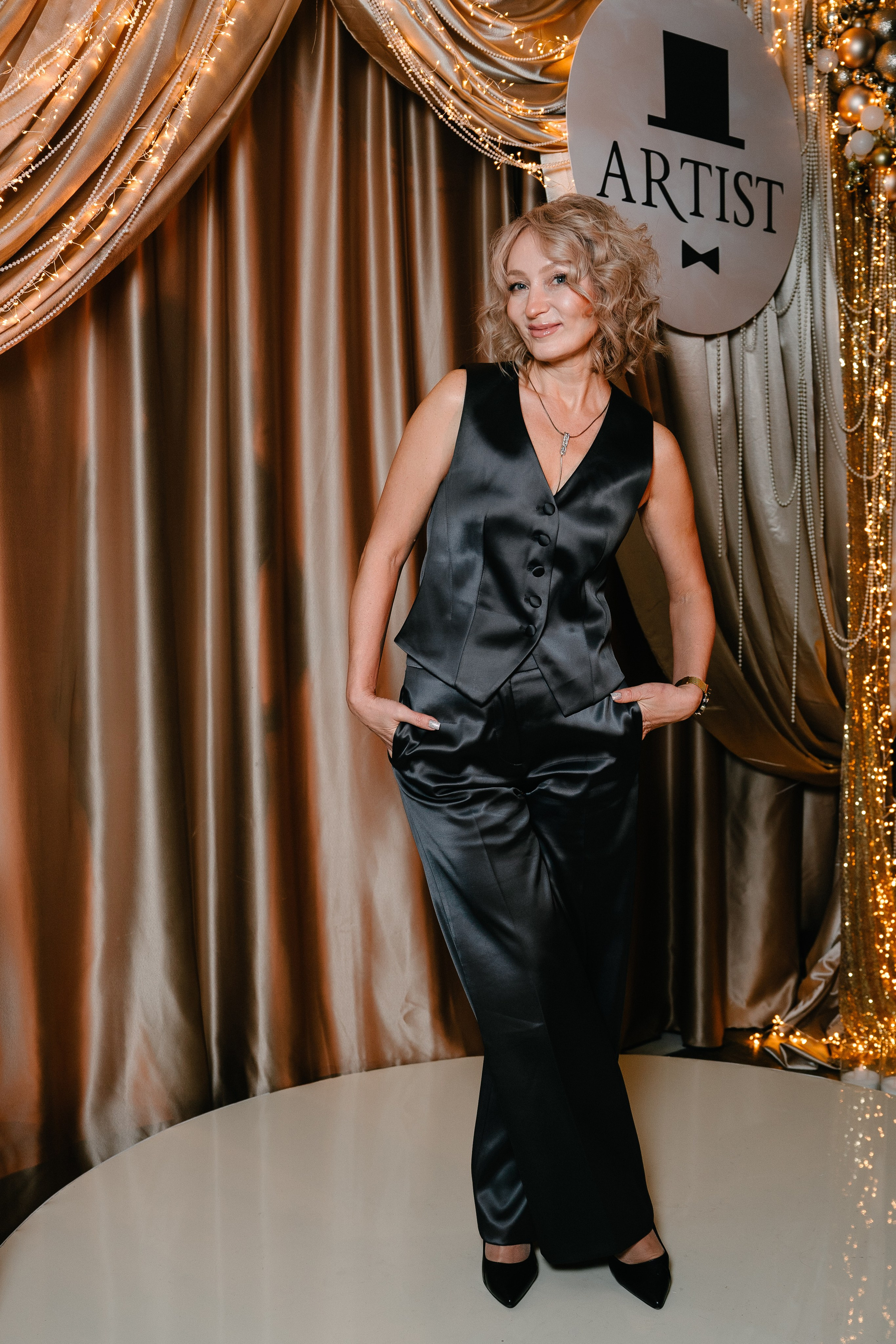 Новогодний вечер в Артисте. Свадебный и семейный фотограф в Воронеже Анастасия Бойко