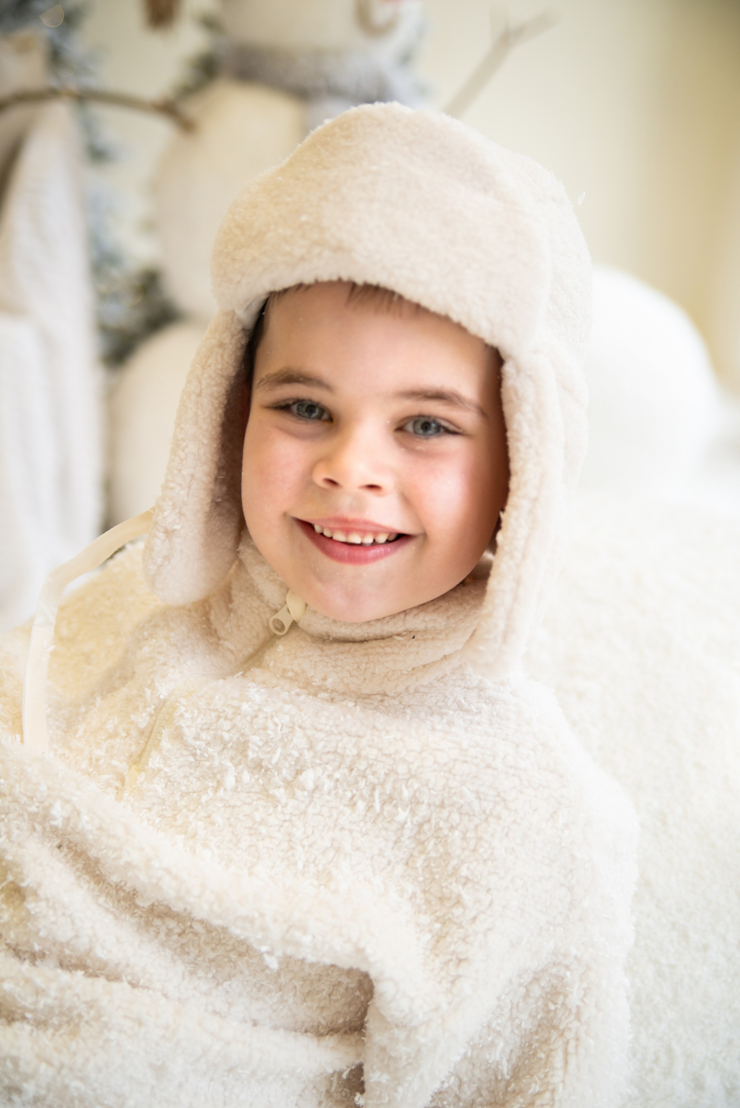 Дети в снежной студии. Фотограф и дизайнер в Москве Екатерина Лобачева