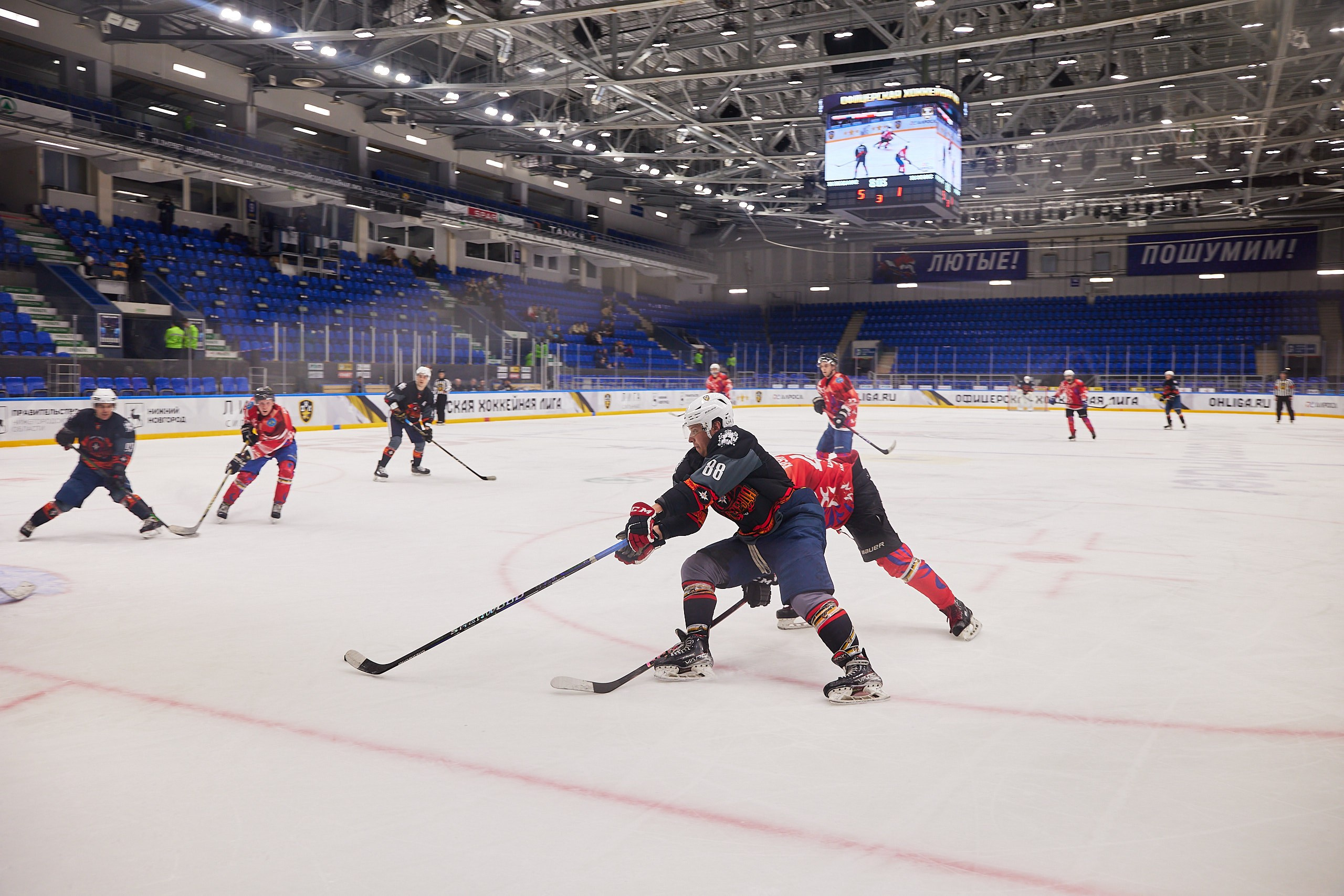 Репортаж. Офицерская хоккейная лига 2025 год. Спортивный фотограф Некрасов Денис