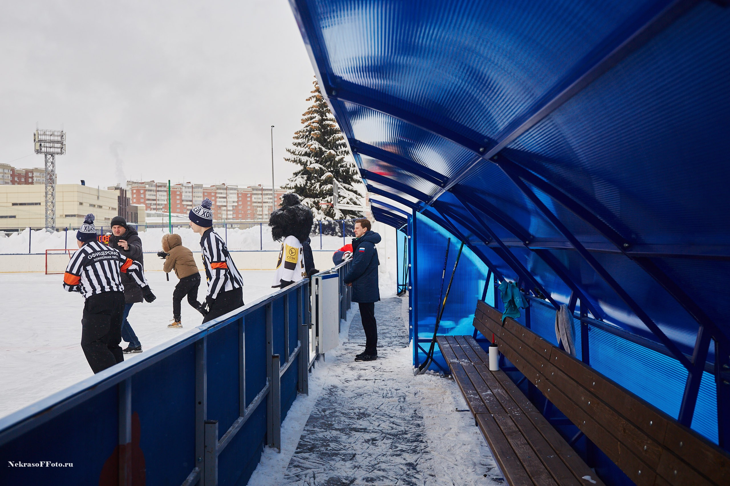 Турнир по хоккею «Русская классика» в рамках Офицерской хоккейной лиги. Спортивный фотограф Некрасов Денис