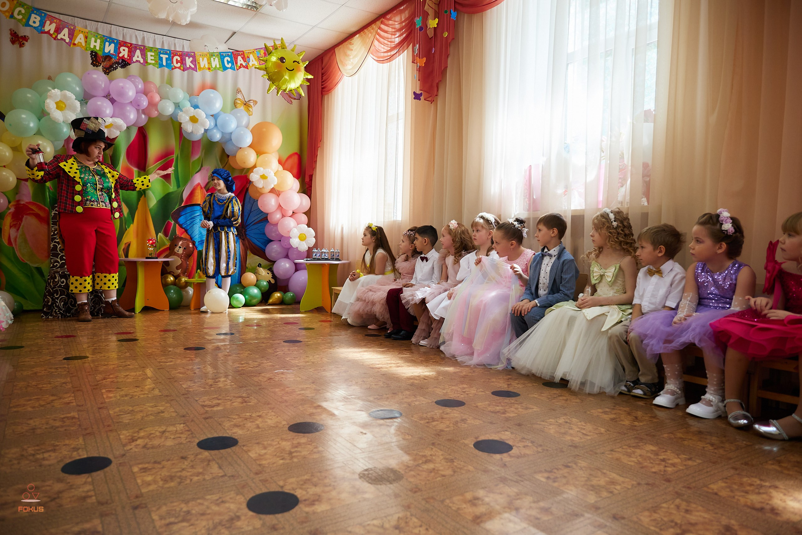 Выпускной детский сад. Спортивный фотограф Некрасов Денис