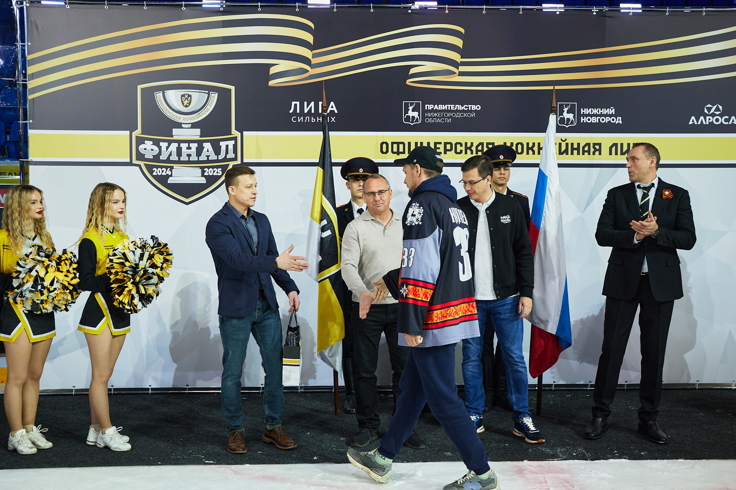 Репортаж. Офицерская хоккейная лига 2025 год. Спортивный фотограф Некрасов Денис