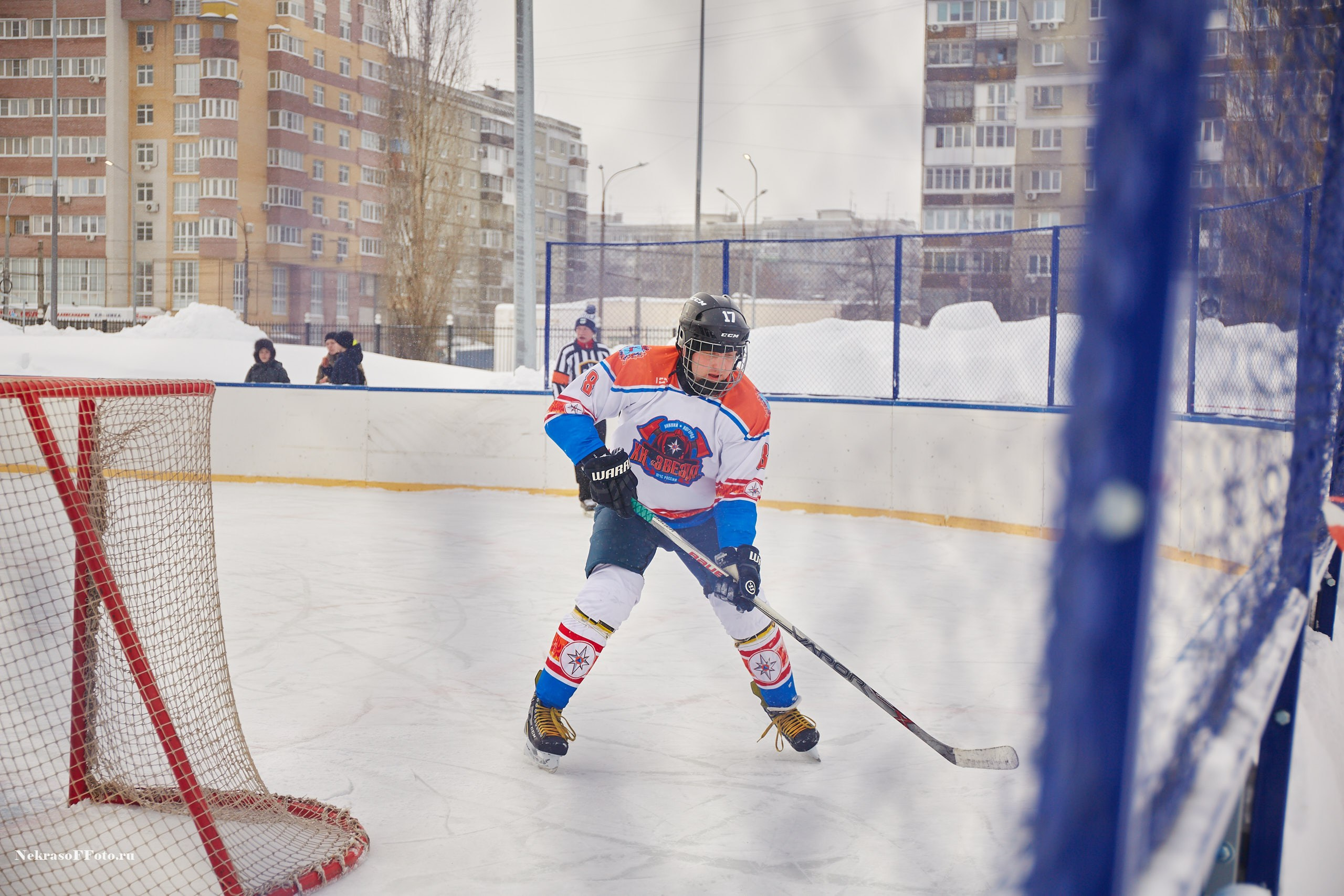 Турнир по хоккею «Русская классика» в рамках Офицерской хоккейной лиги. Спортивный фотограф Некрасов Денис