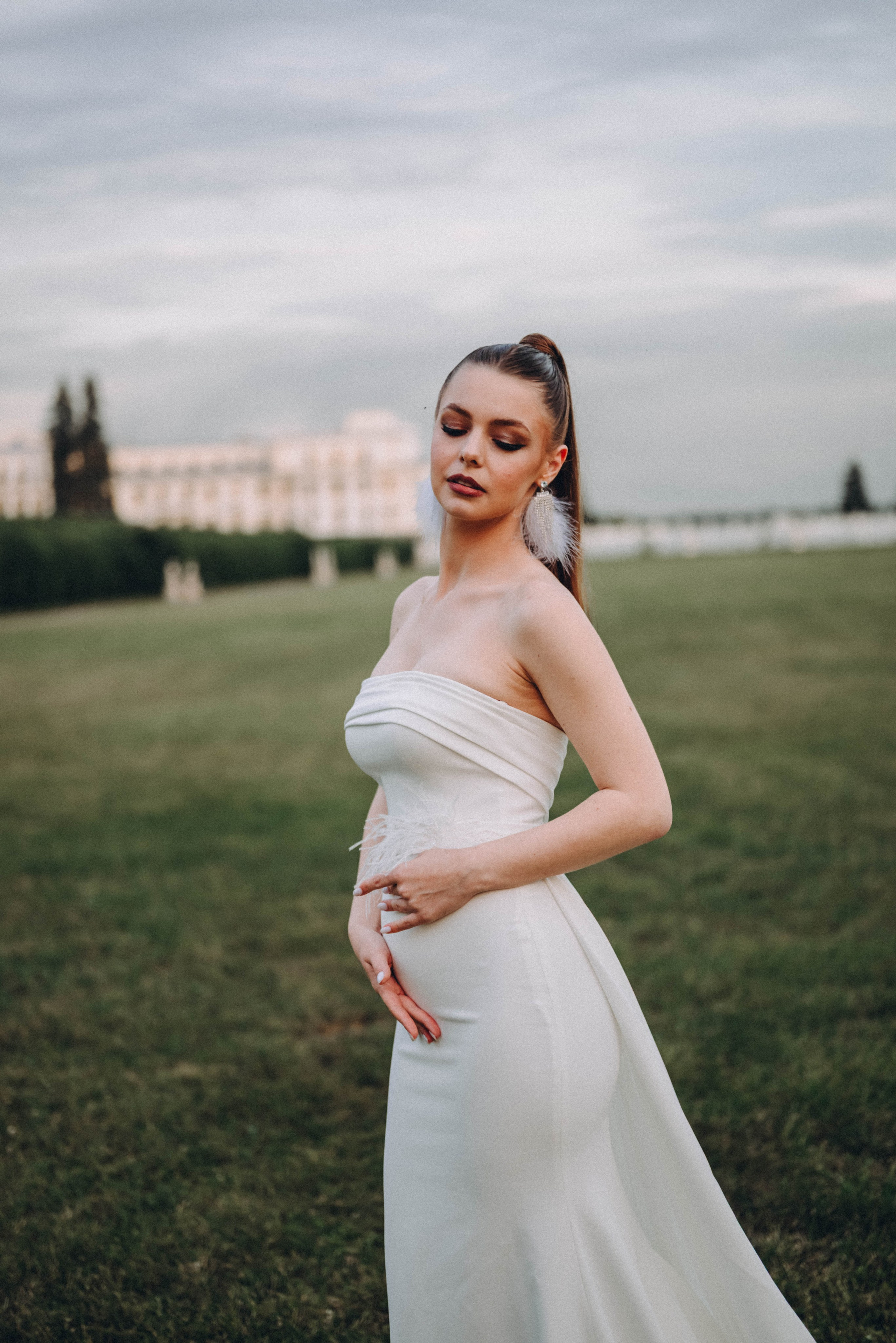 Невеста в Архангельском. Фотограф Анастасия Монах