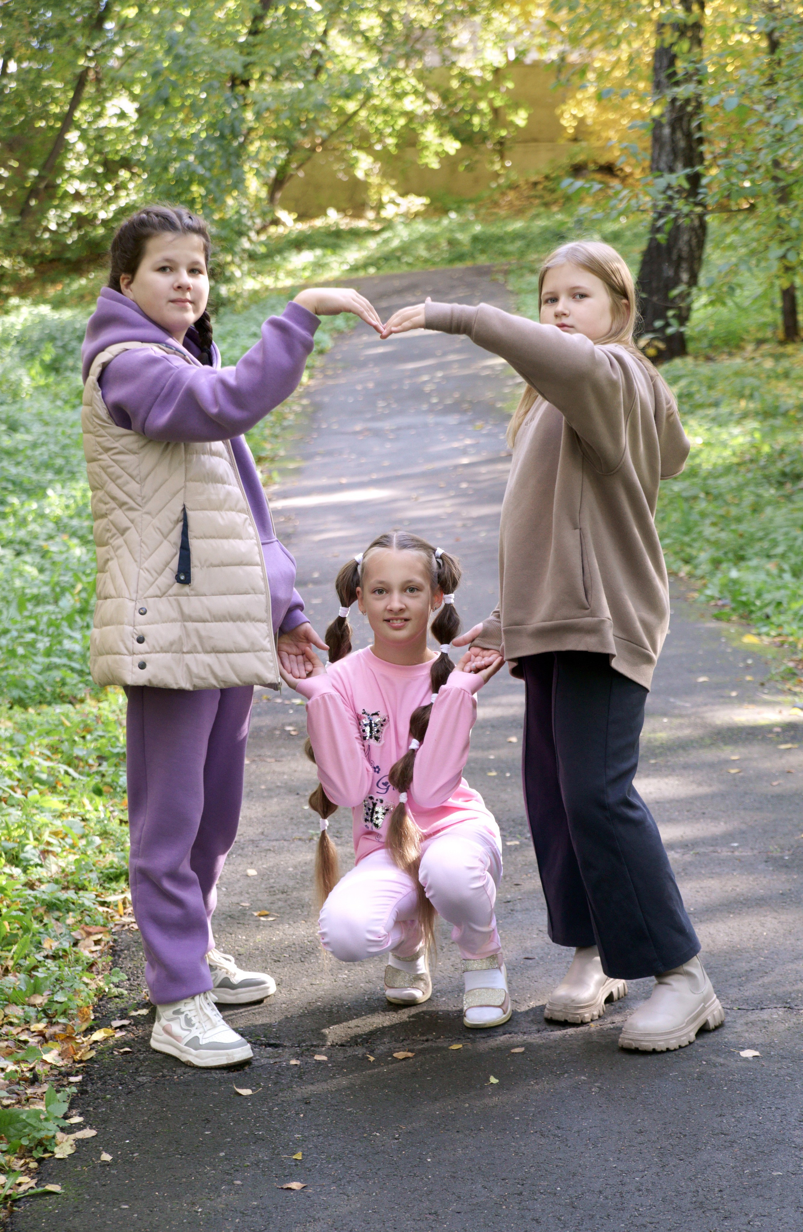Фотосессия выпускников 4 класса начальной школы в Иркутске