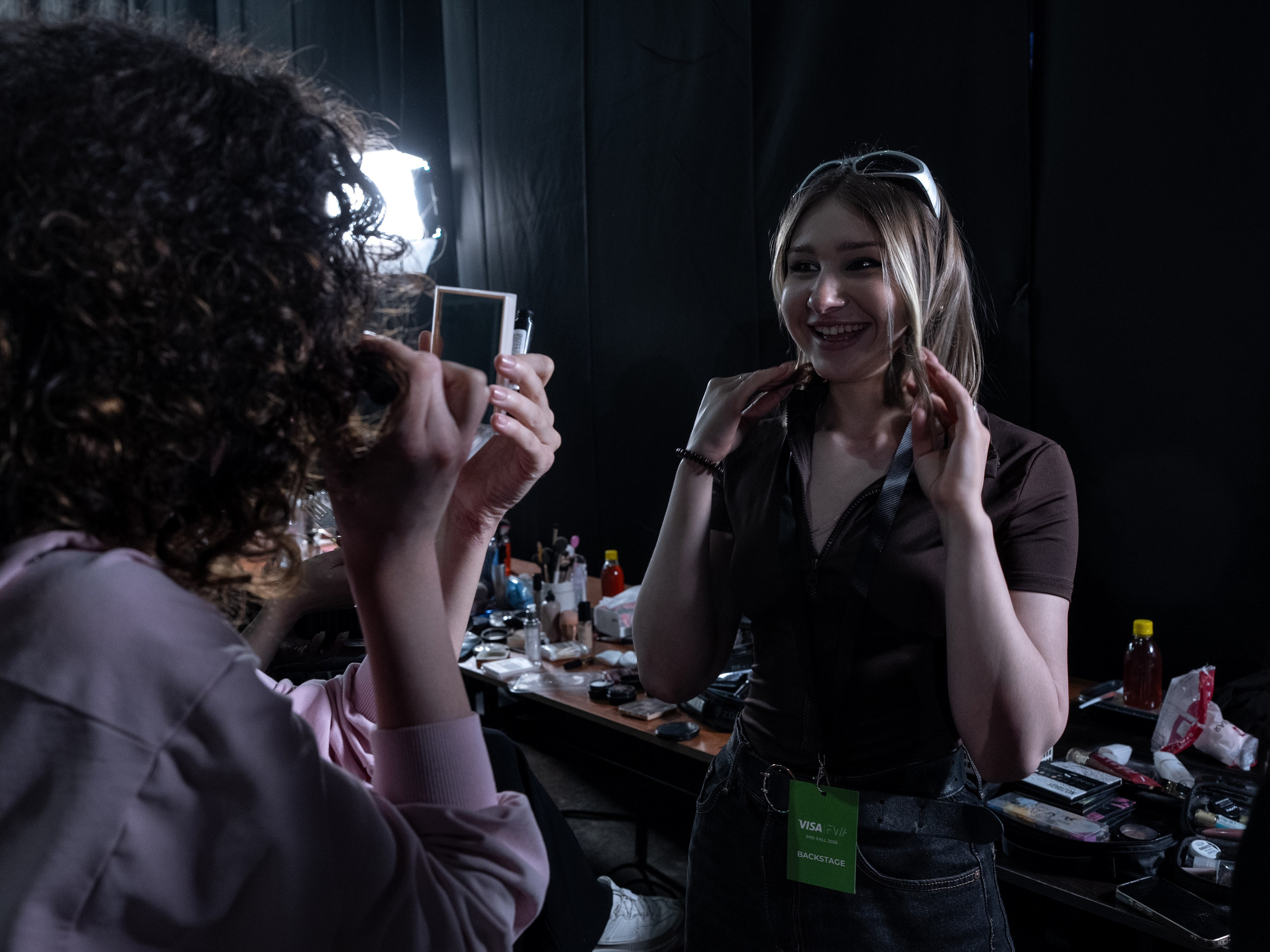 Visa Fashion Week Almaty Pre-Fall 2026 April Backstage Day 2. Сайт Алматинского НЮ АРТ, будуар и фэшн фотографа Дениса Карпенко