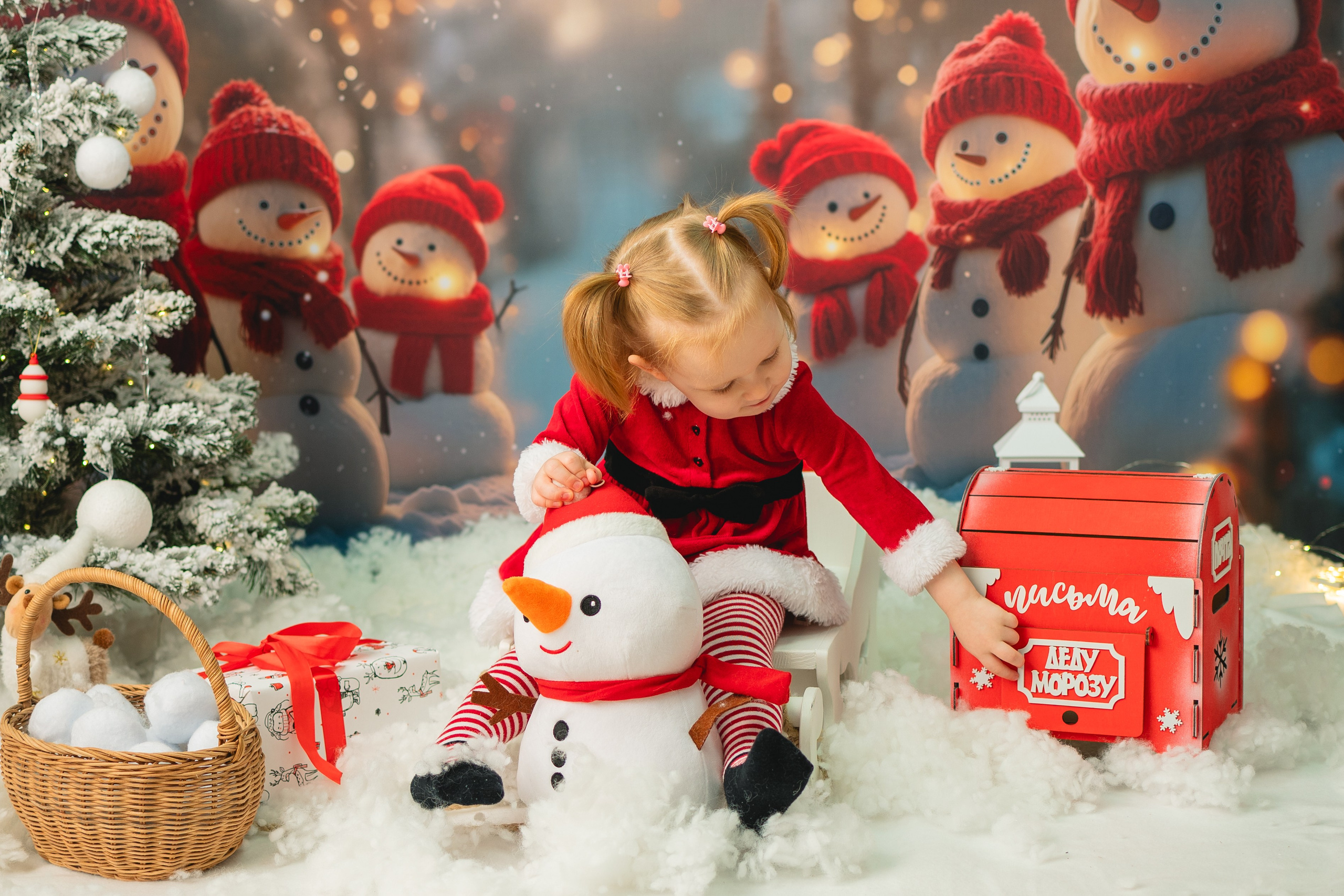 НОВЫЙ ГОД 2025-2026. Фотограф новорождённых в Санкт-Петербурге Наталья Булгакова