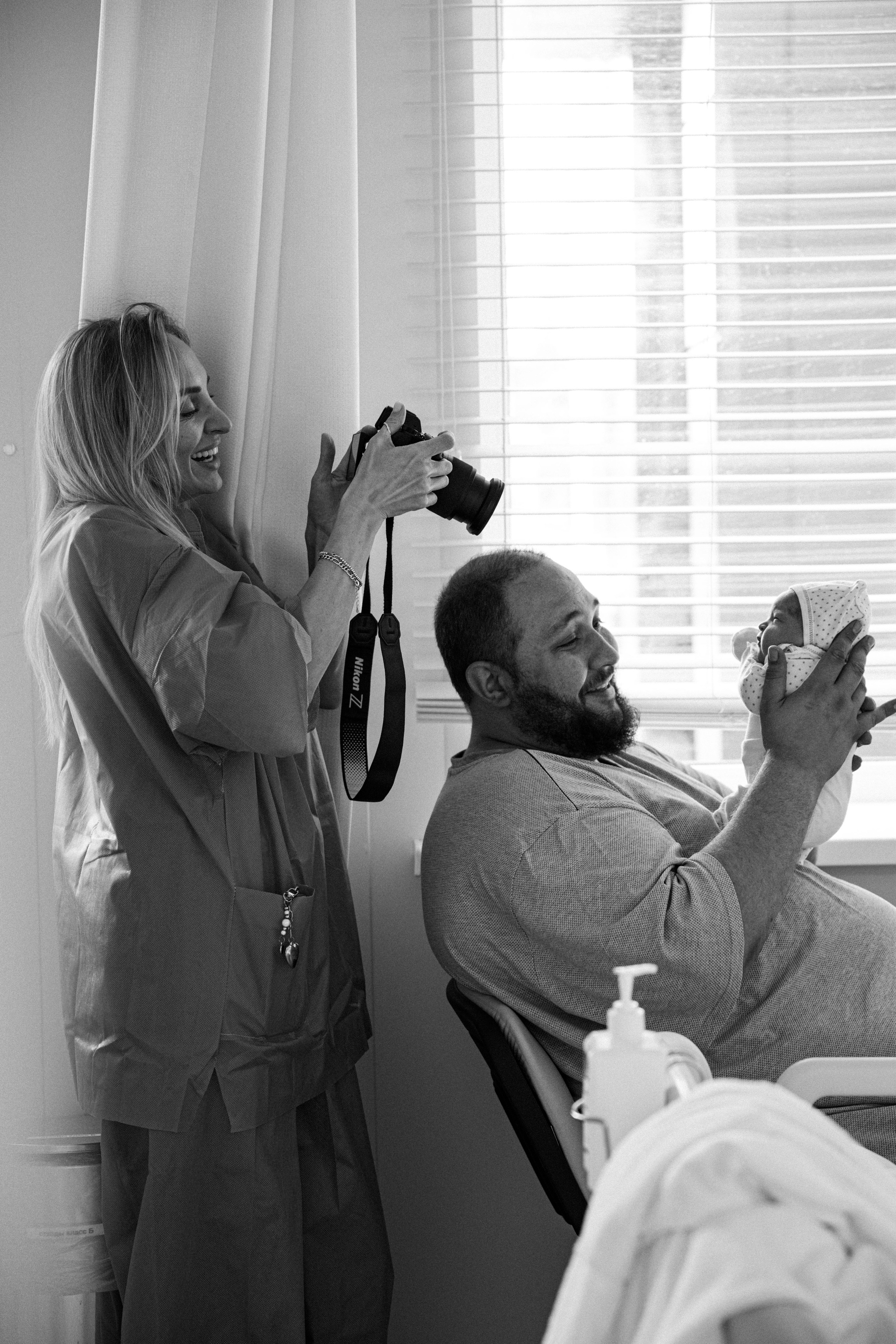 Роды в Лахтацентре Юля. Фотограф/видеограф в Санкт-Петербурге Динара Гольдина