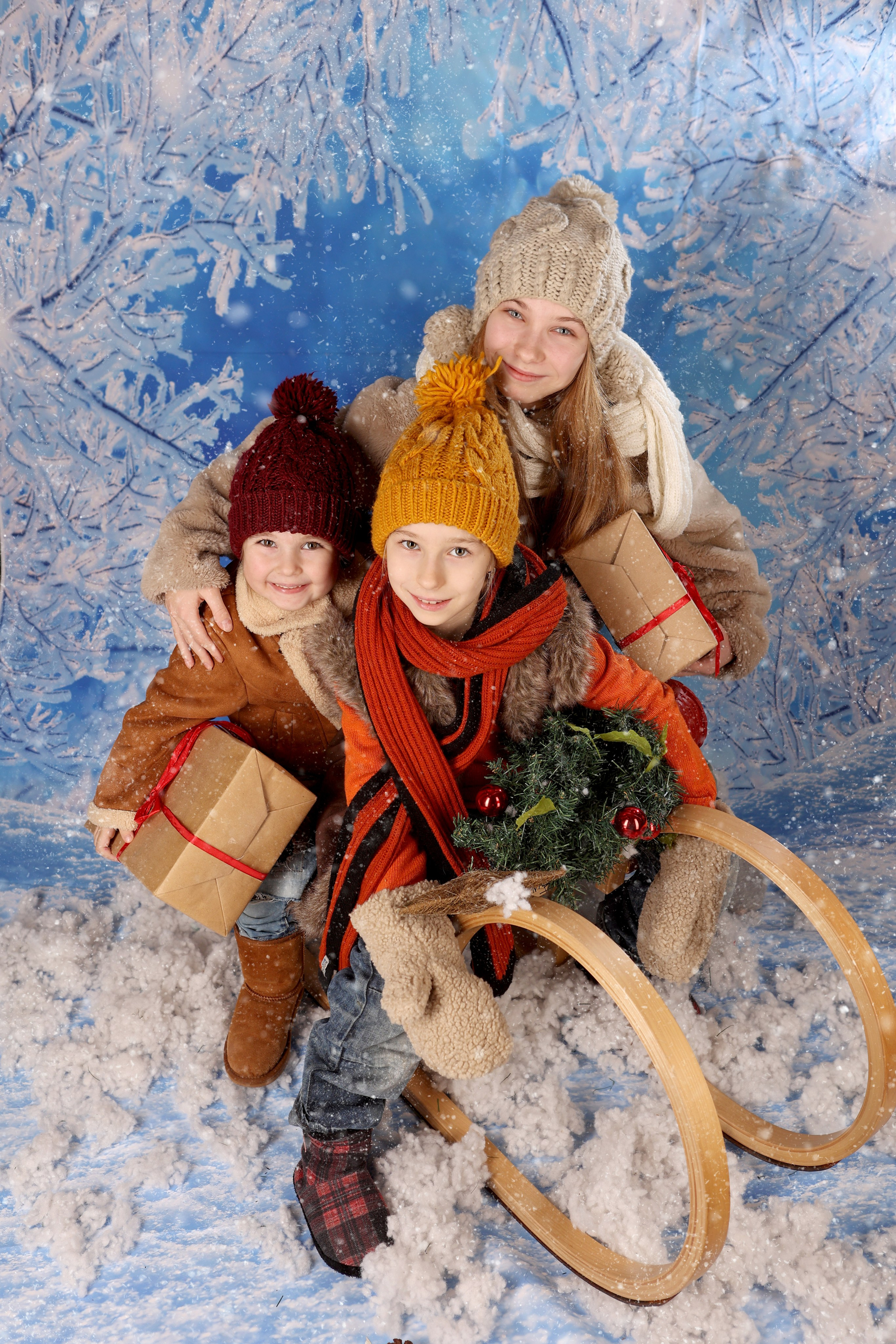 Санки НГ-2025. Фото в Минске Олег Цыганок #вашэнергичныйфотограф