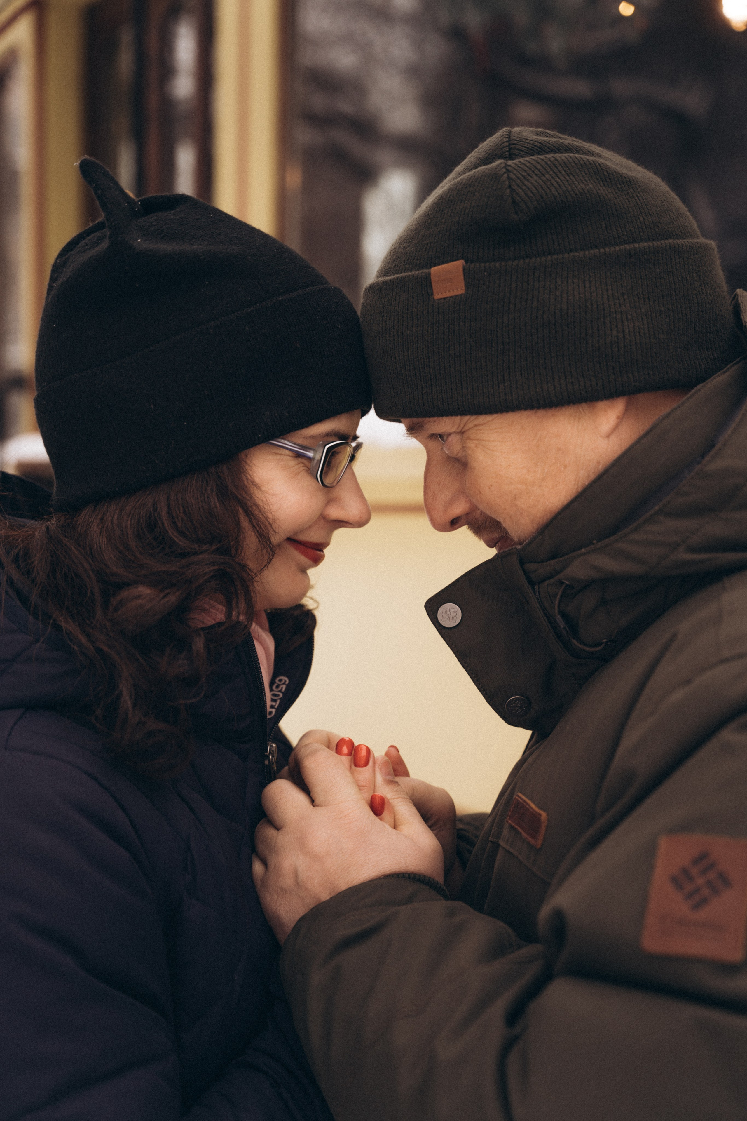 Январская прогулка: Даня, Елена и Андрей. Фотограф в Ульяновске Александра Григоровских