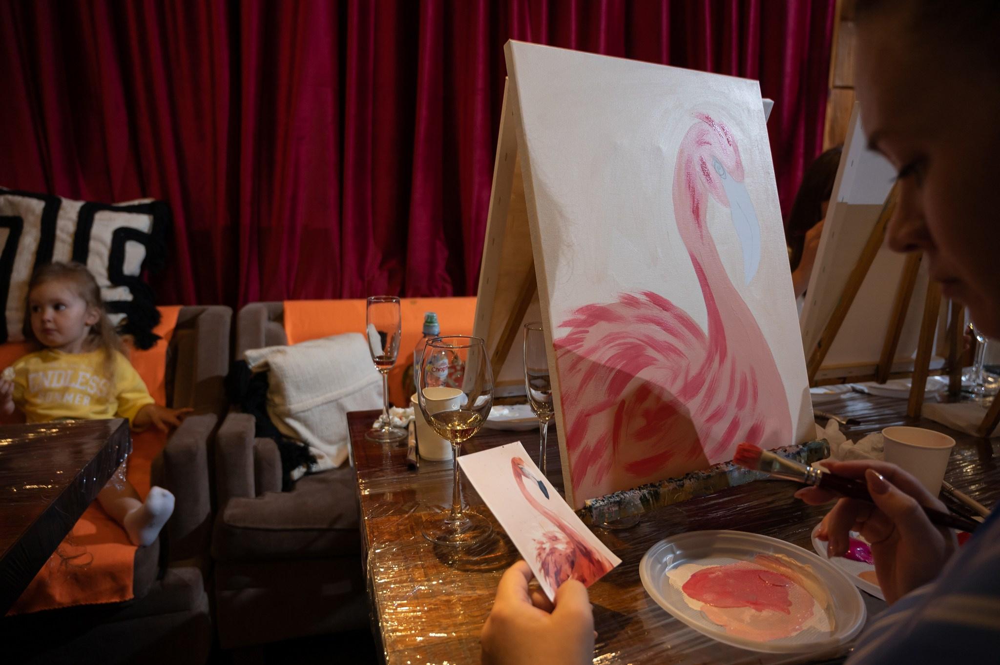 Творчество в ресторане Большая кухня. Свадебный и семейный фотограф из Санкт-Петербурга Климов Анатолий