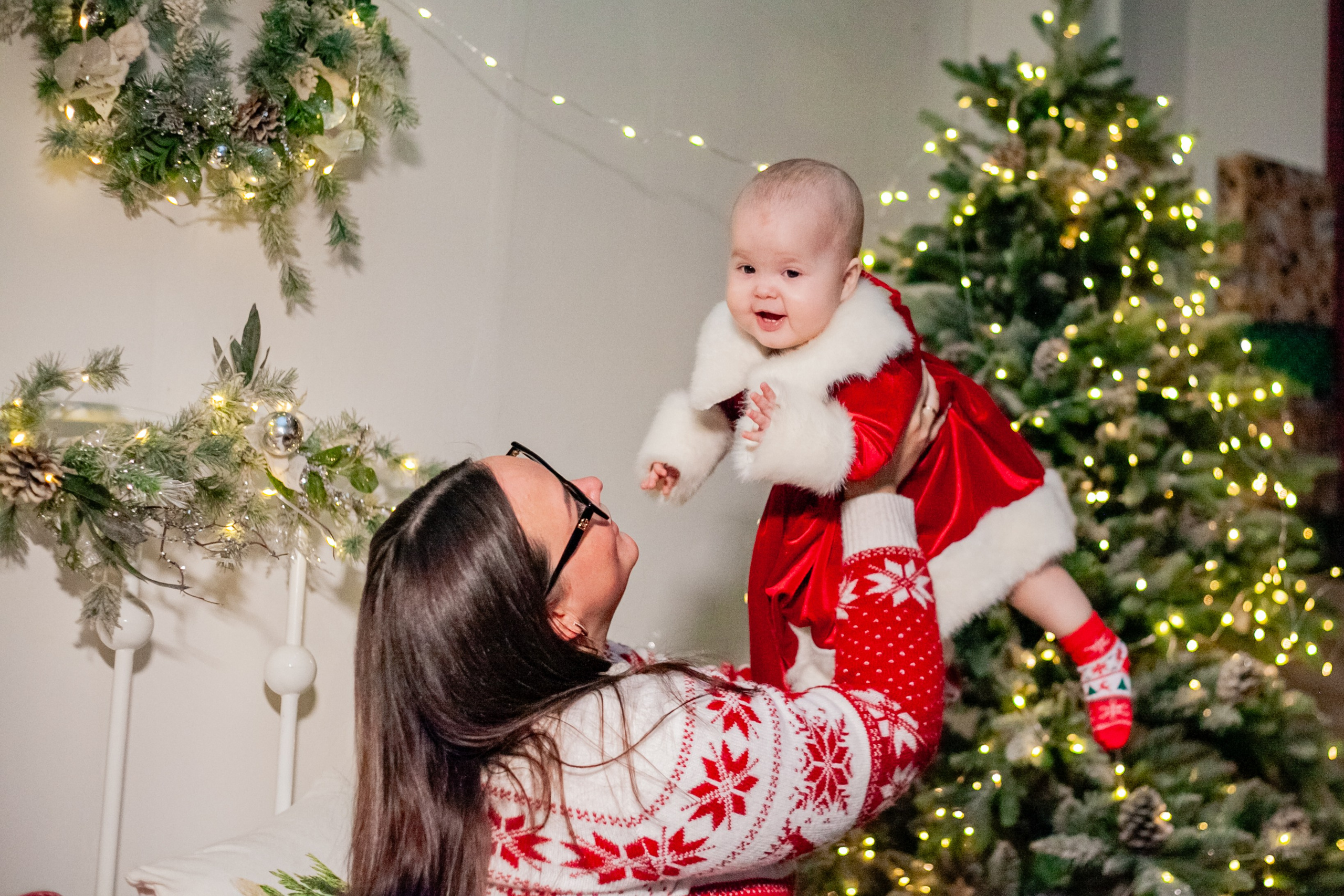 Ульяна и ее семья новый год 2024. Свадебный и семейный фотограф в Армавире