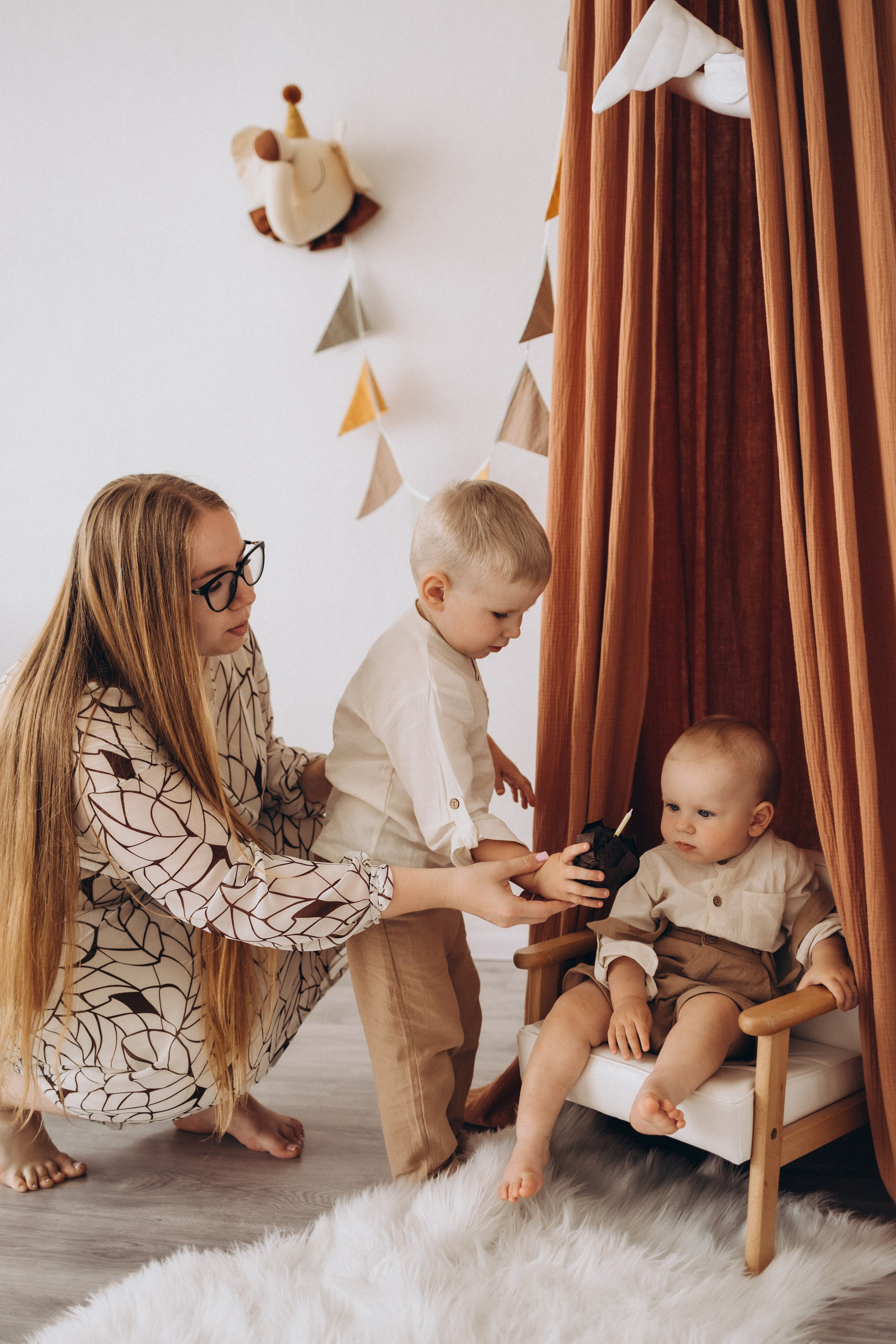 Никита, Любовь, Тимофей, Михаил. Фотограф Нижний Новгород