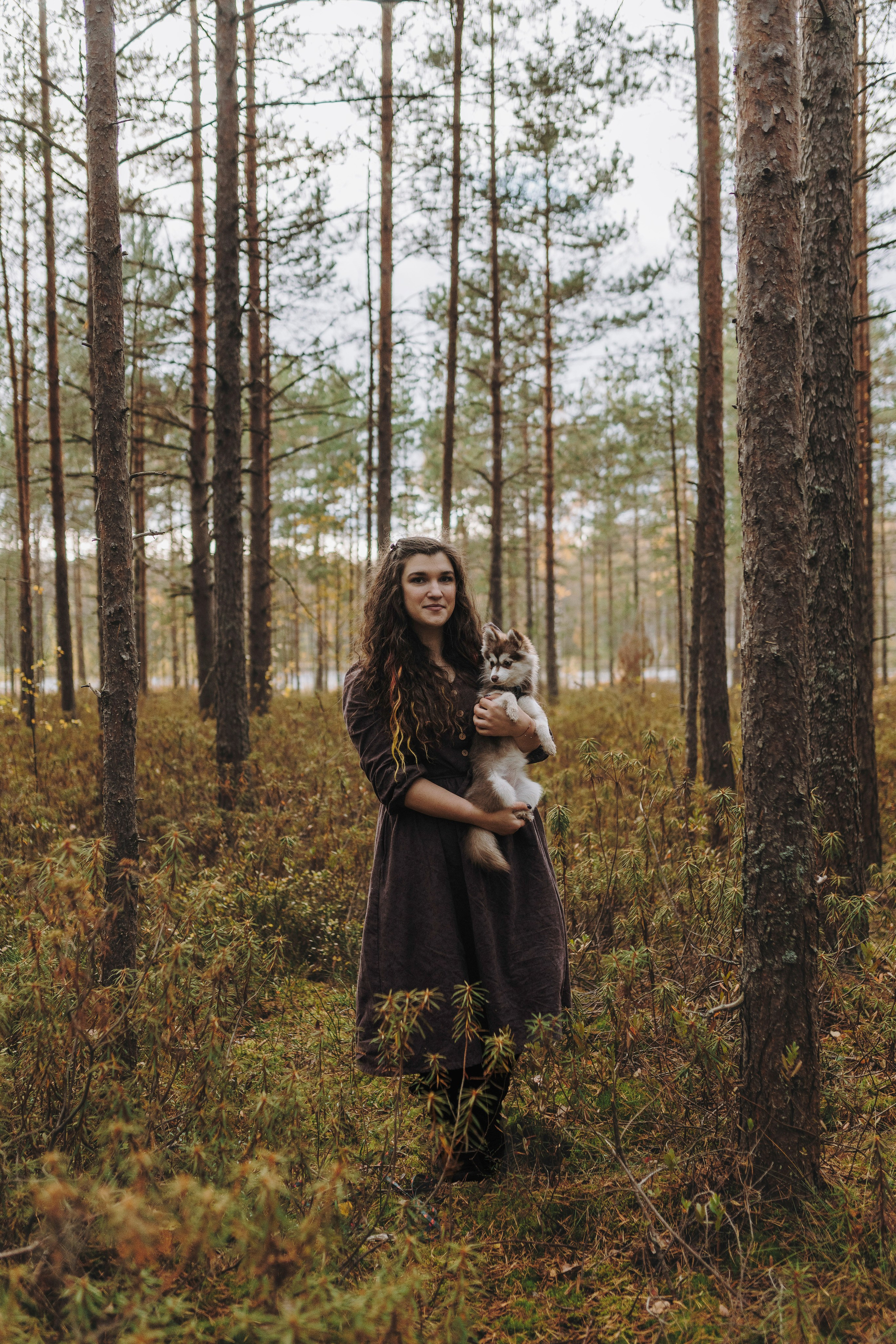 Катерина и Дрэка. Фотограф анималист в Спб недорого Олеся Майорова