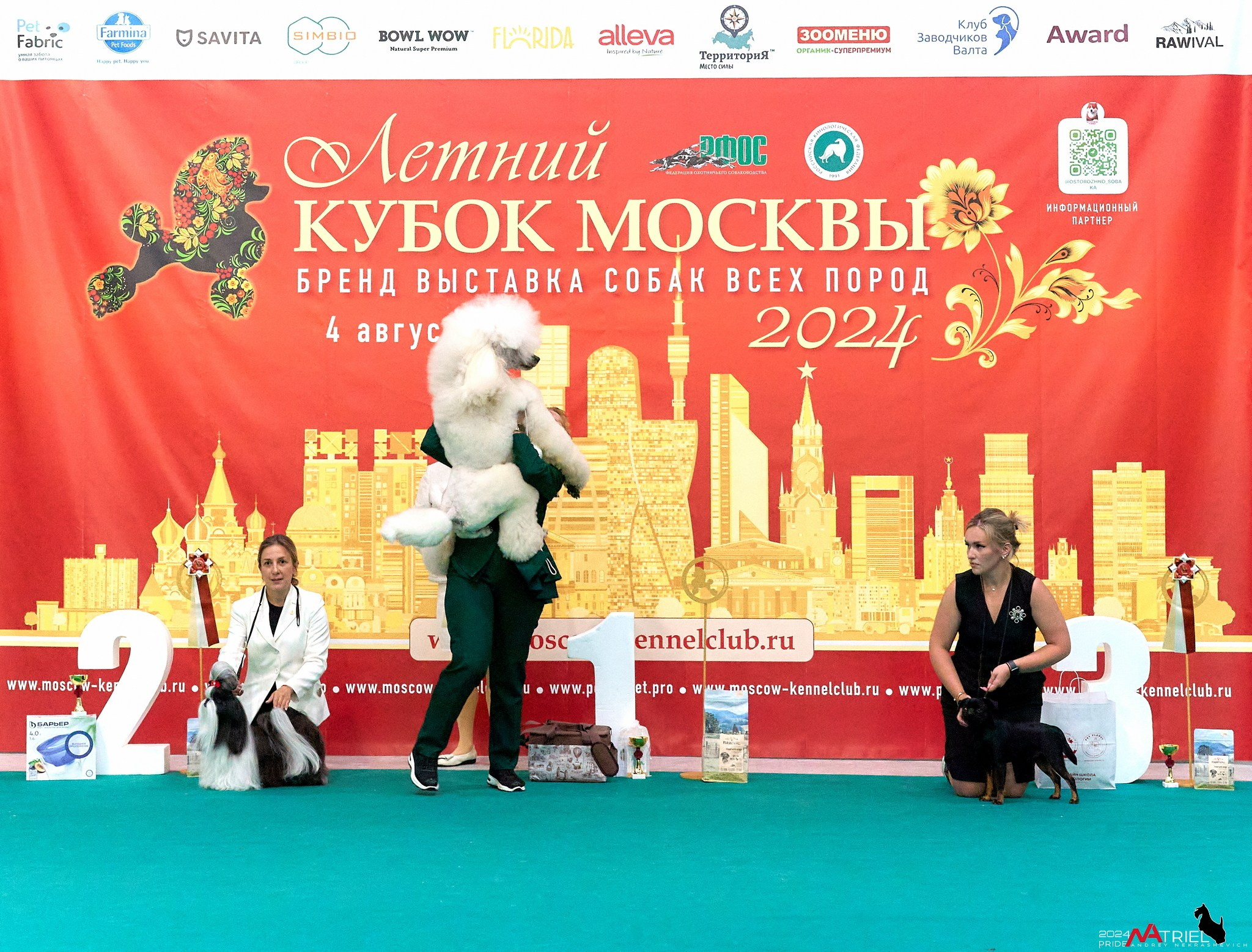 Съемка на выставке в Крокус