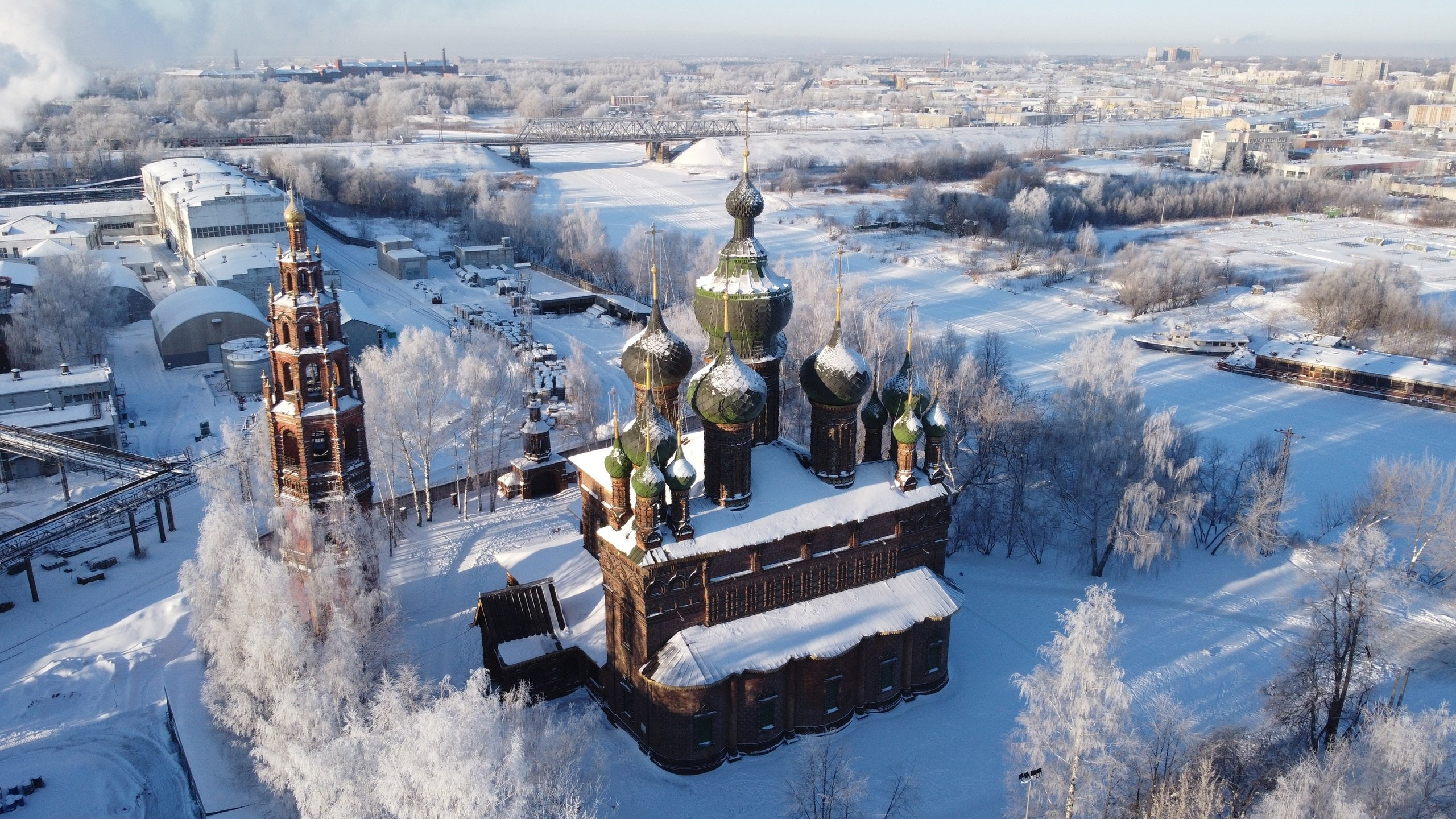 Зимний Храм Иоанна Предтечи Ярославль